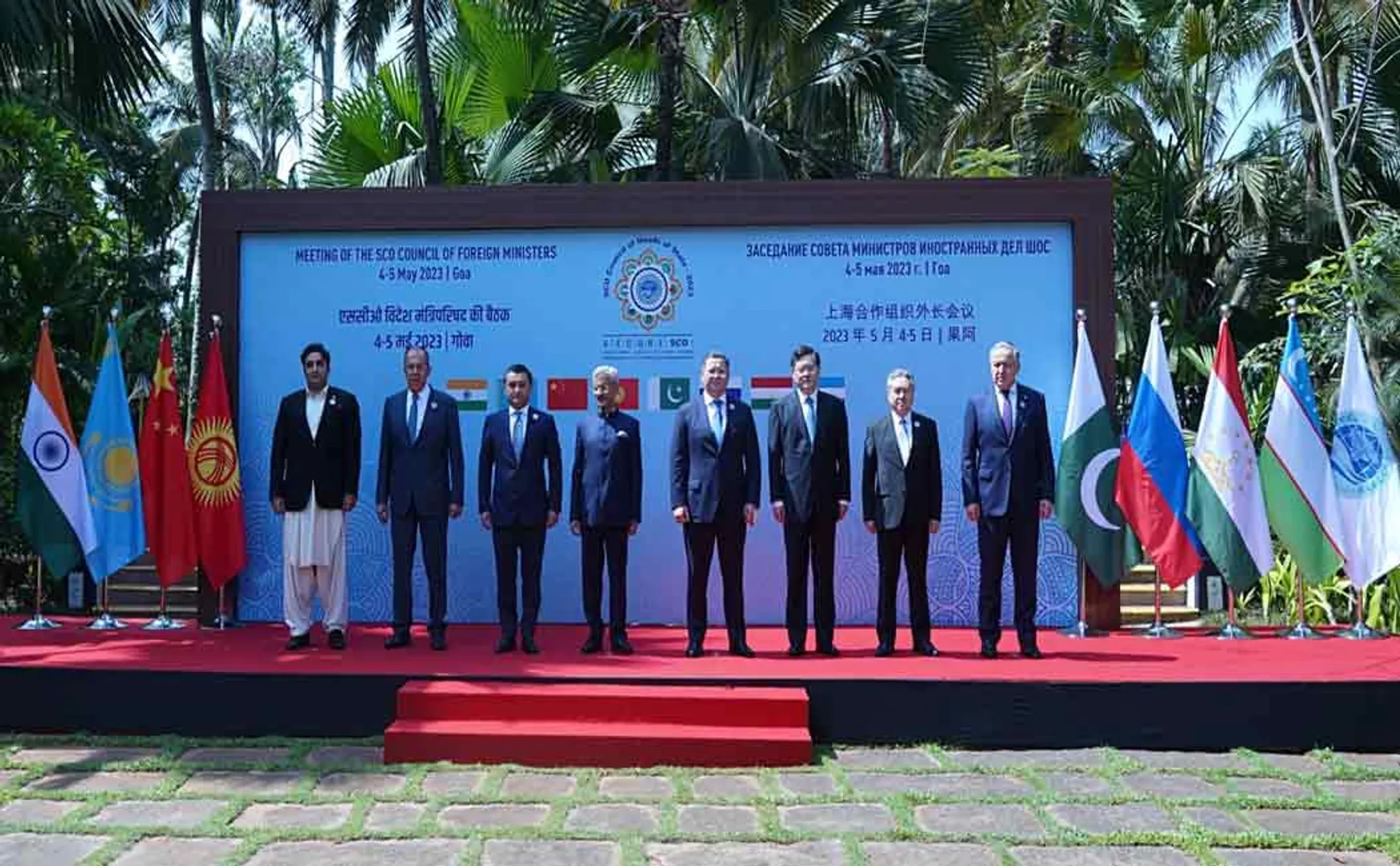 shanghai cooperation organisation external affairs ministers meet goa