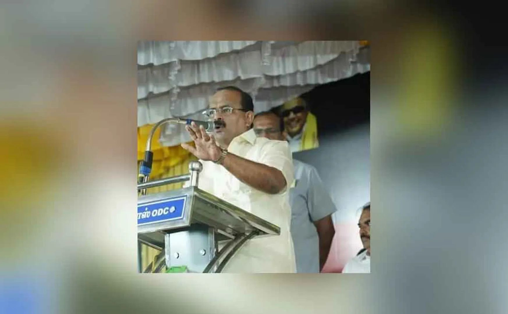 "Modi is throwing promises out of fear of election defeat" - Minister Chakrapani