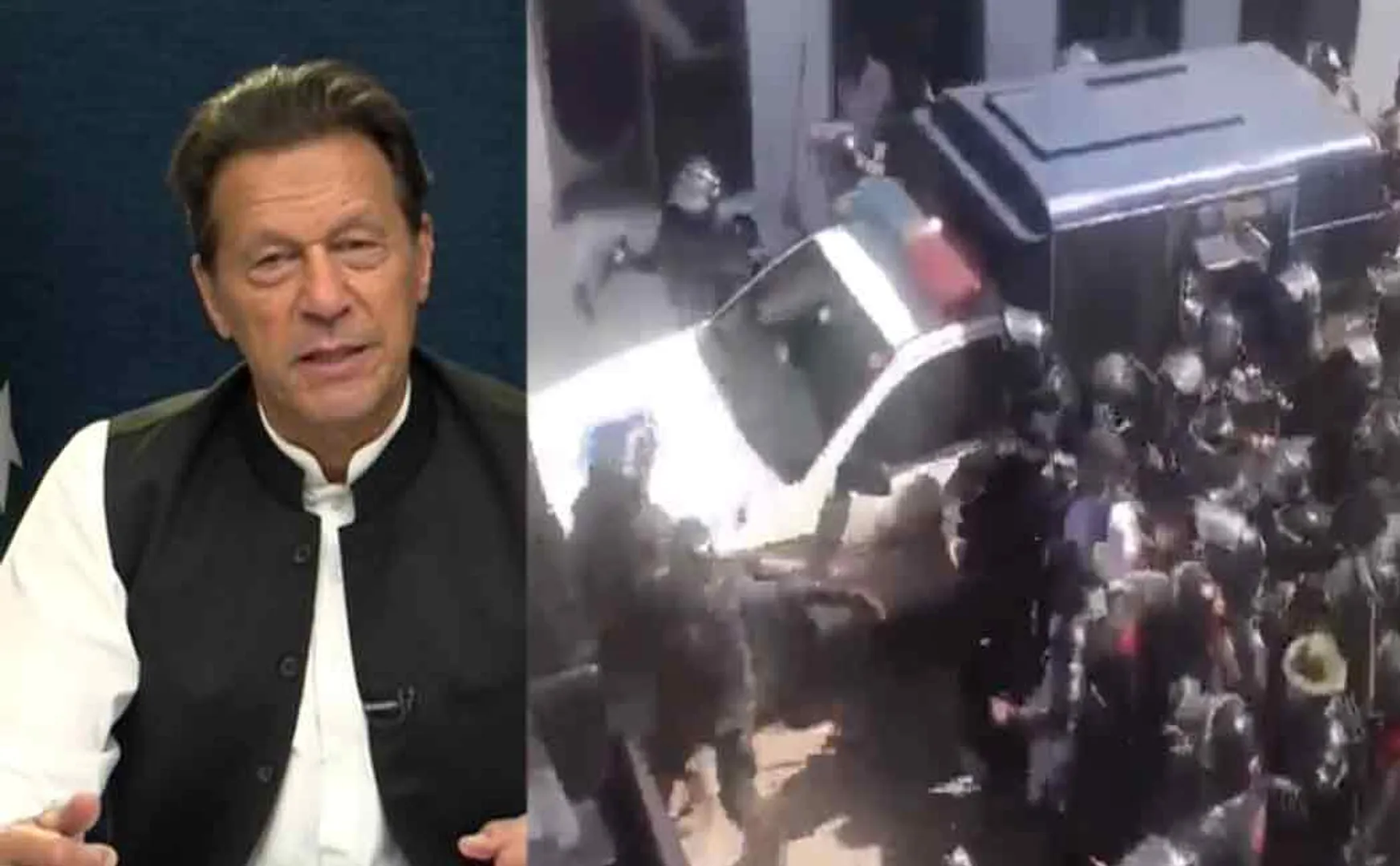 pakistan former prime minister imran khan arrested inciden