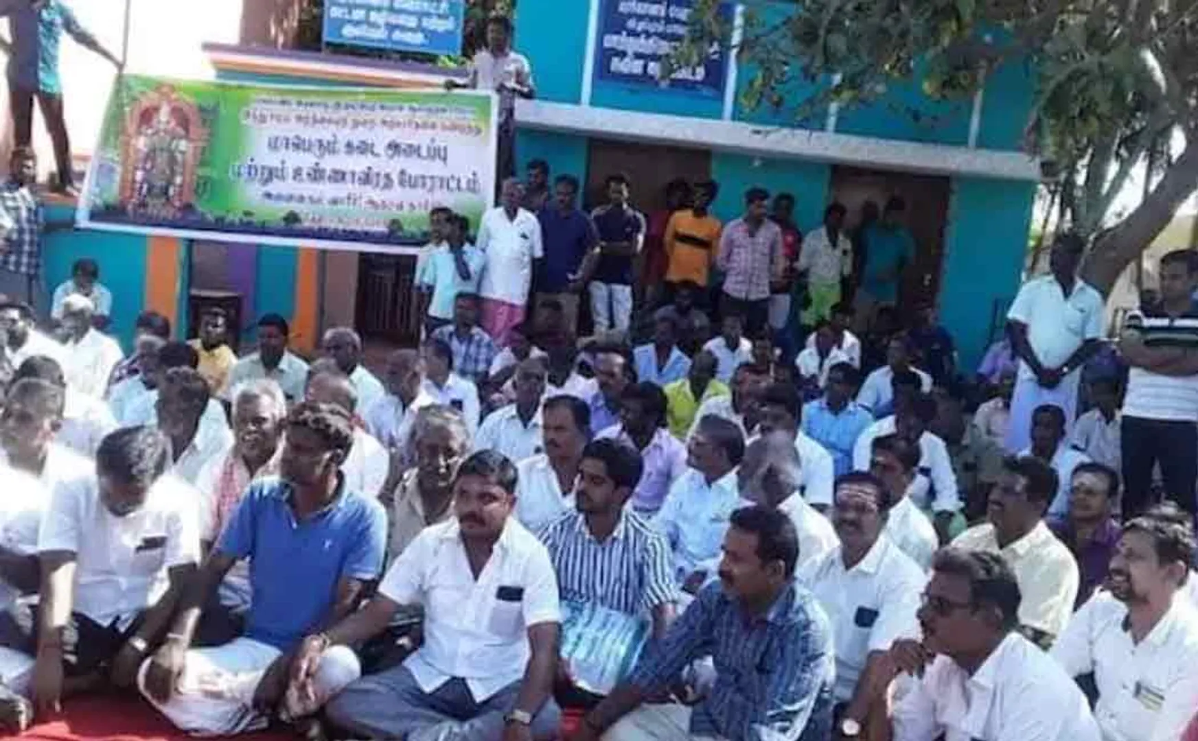hindu religious related new announcement against village people stand