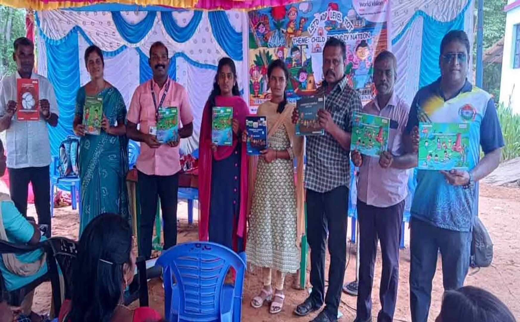 world vision india summer camp for child at trichy 