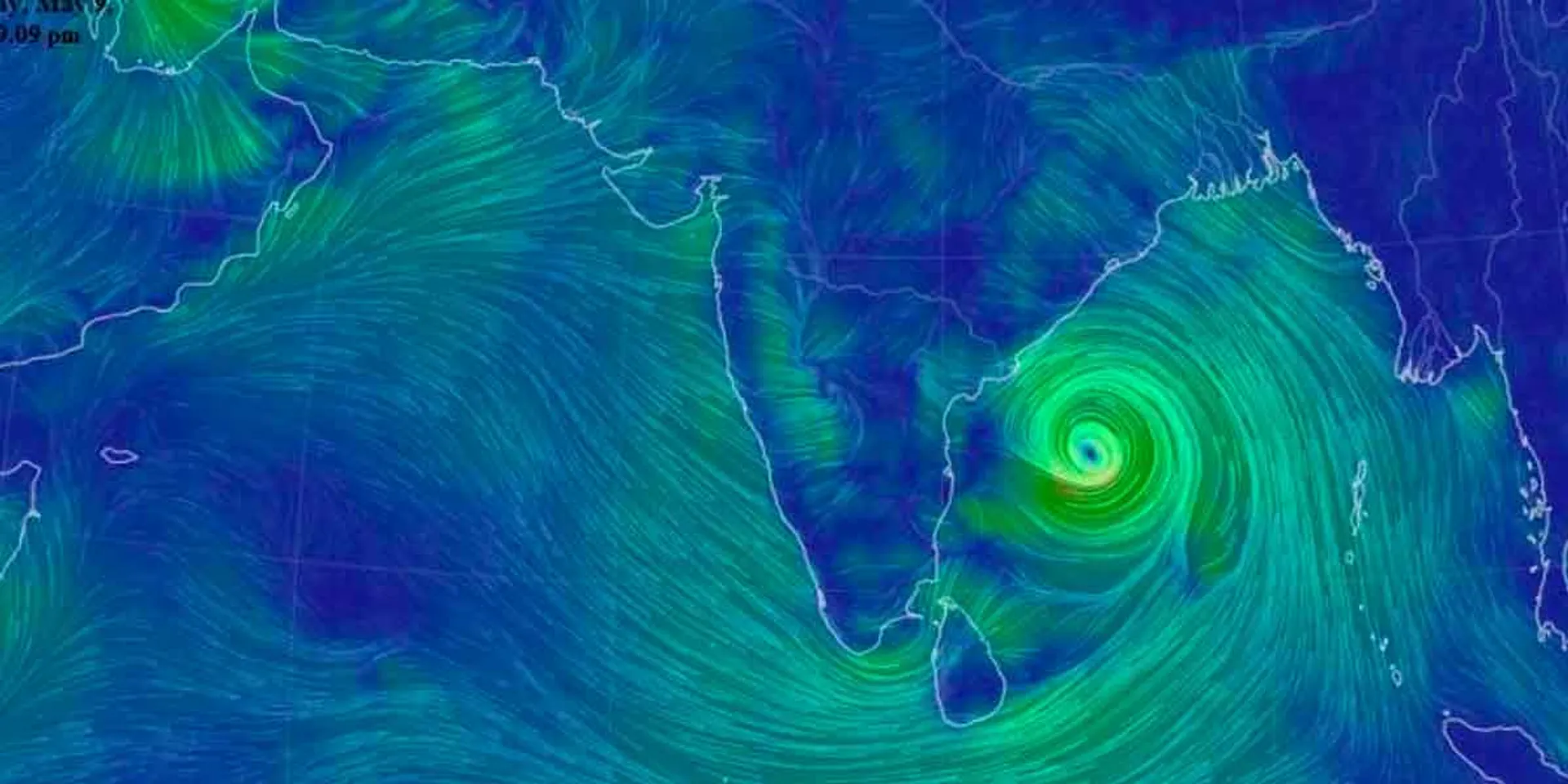Stronger depression in the Bay of Bengal