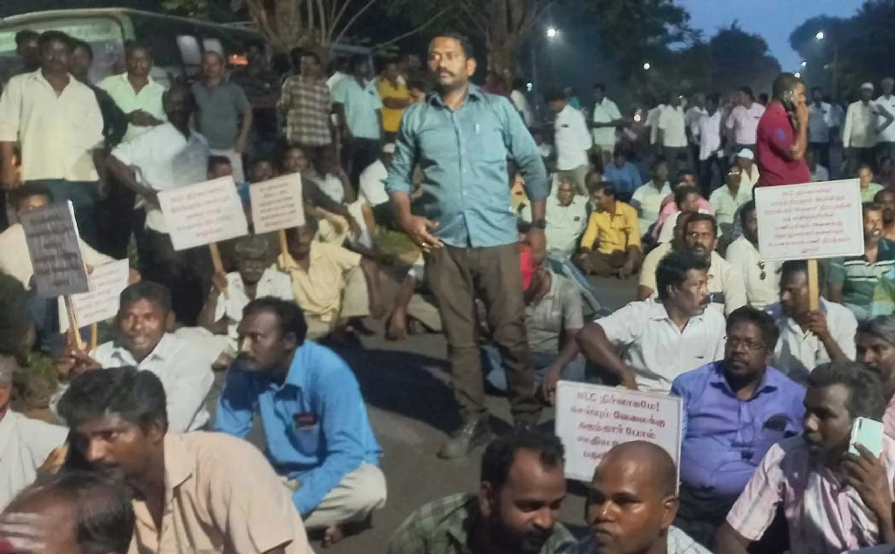 struggle workers have held a rally regarding the NLC issues