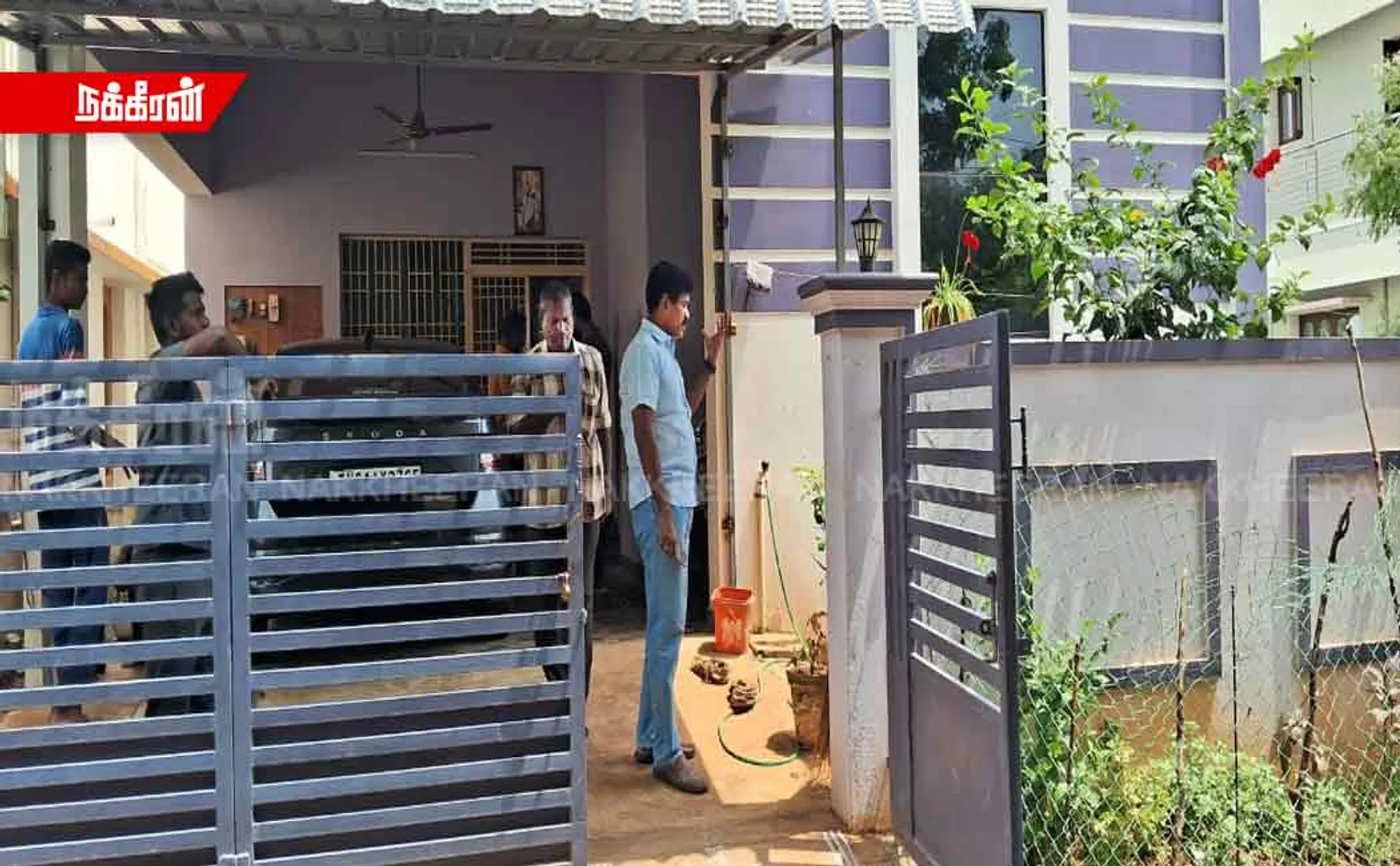 A retired headmaster who moved out with his wife; Action by the mysterious
