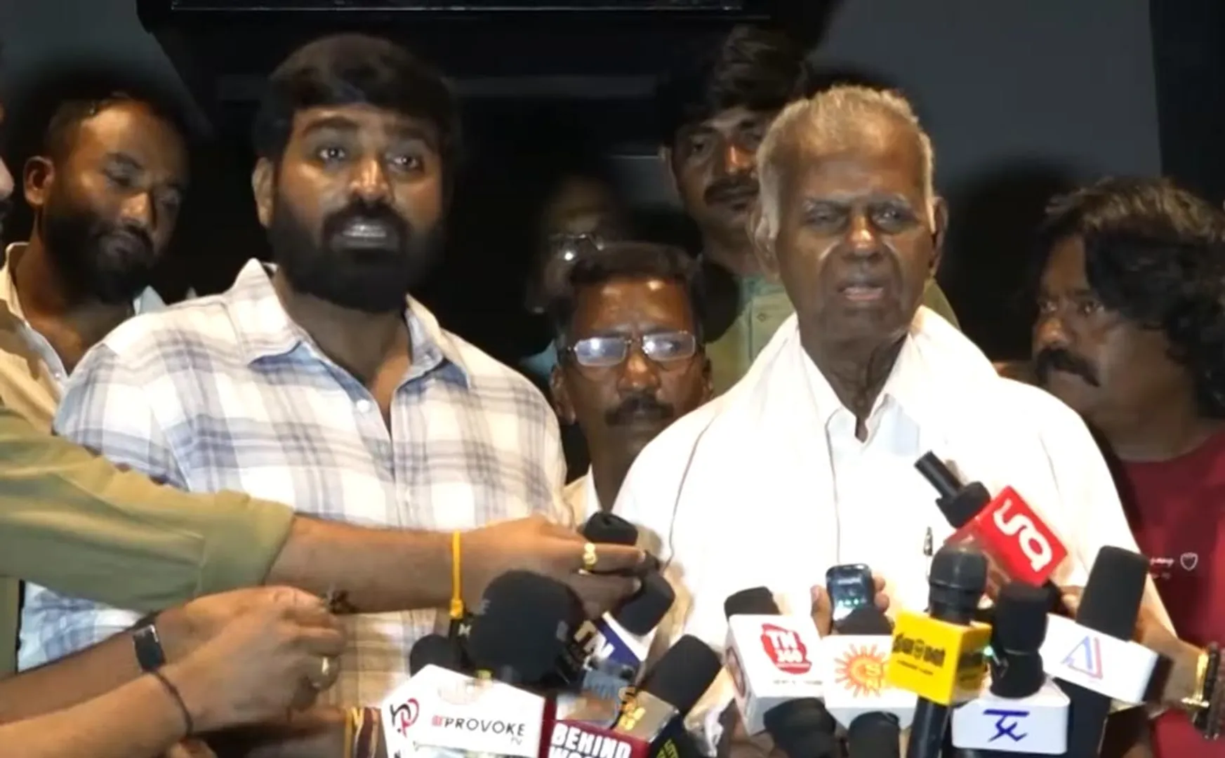 nallakannu about vijay sethupathi Yaadhum Oore Yaavarum Kelir movie 