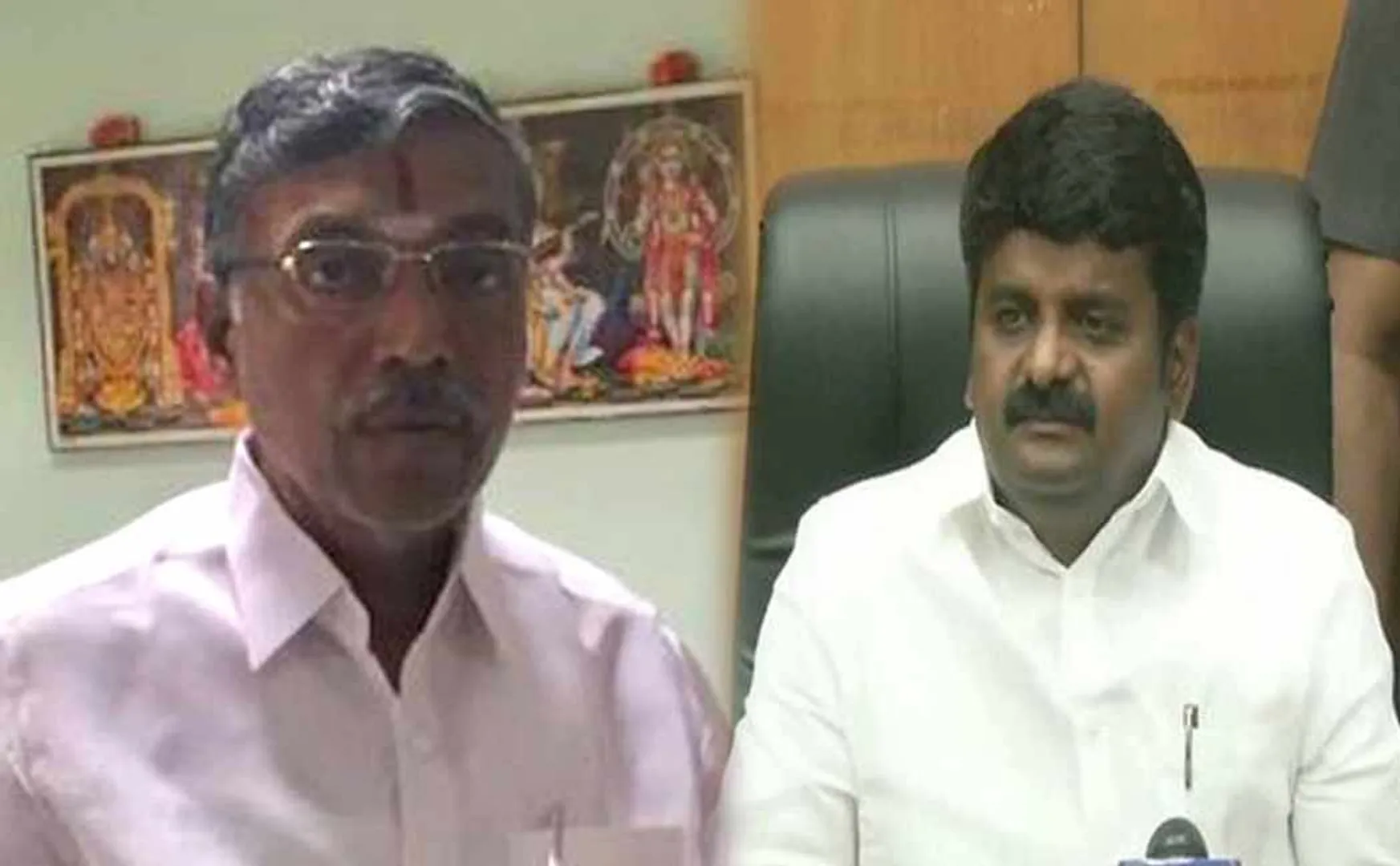 chargesheet has been filed against AIADMK Vijayabaskar and K Anbazhagan