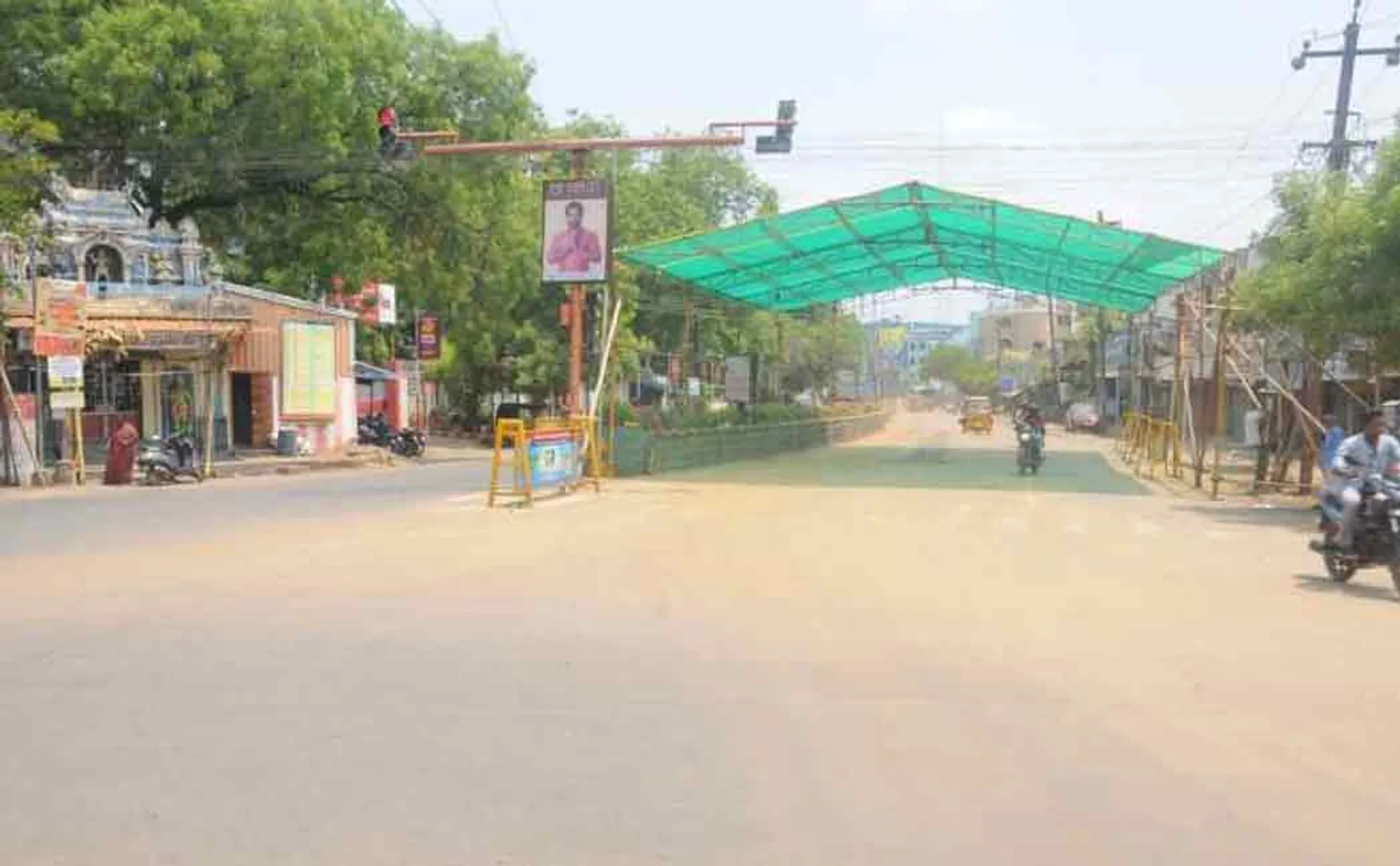 summer heat trichy police started public two wheelers friendly action 