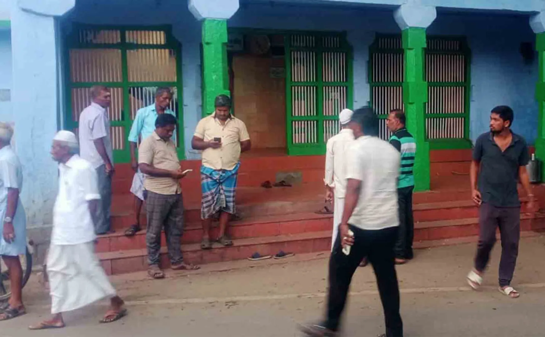 Husband incident his  wife