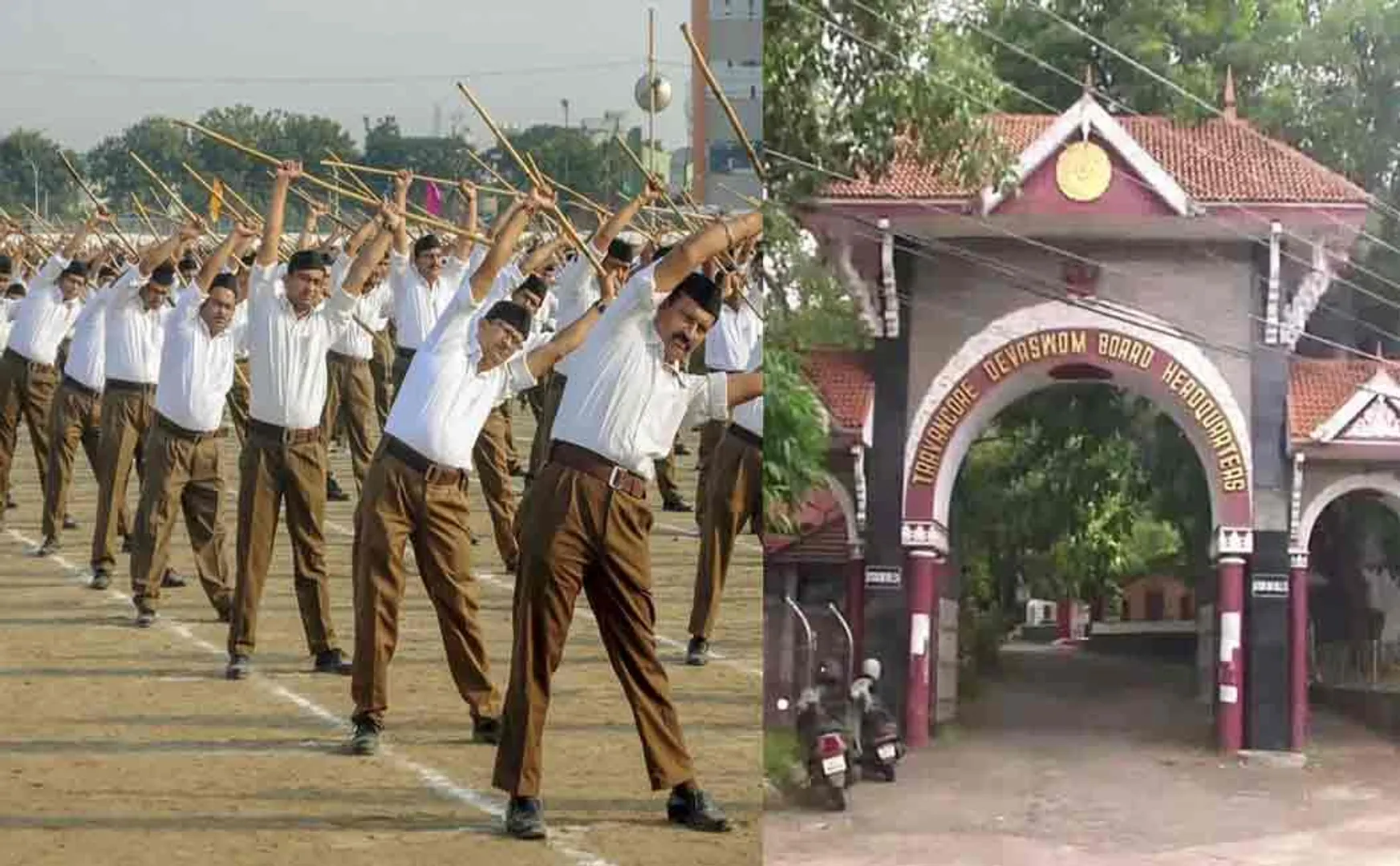 RSS Prohibition of activities; Travancore Devasam Board Notification