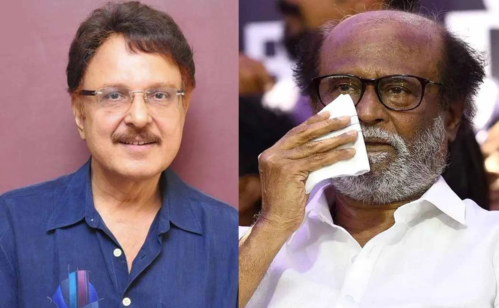  One day he  gave me cigarette” Rajinikanth condolence remembering Sarathbabu