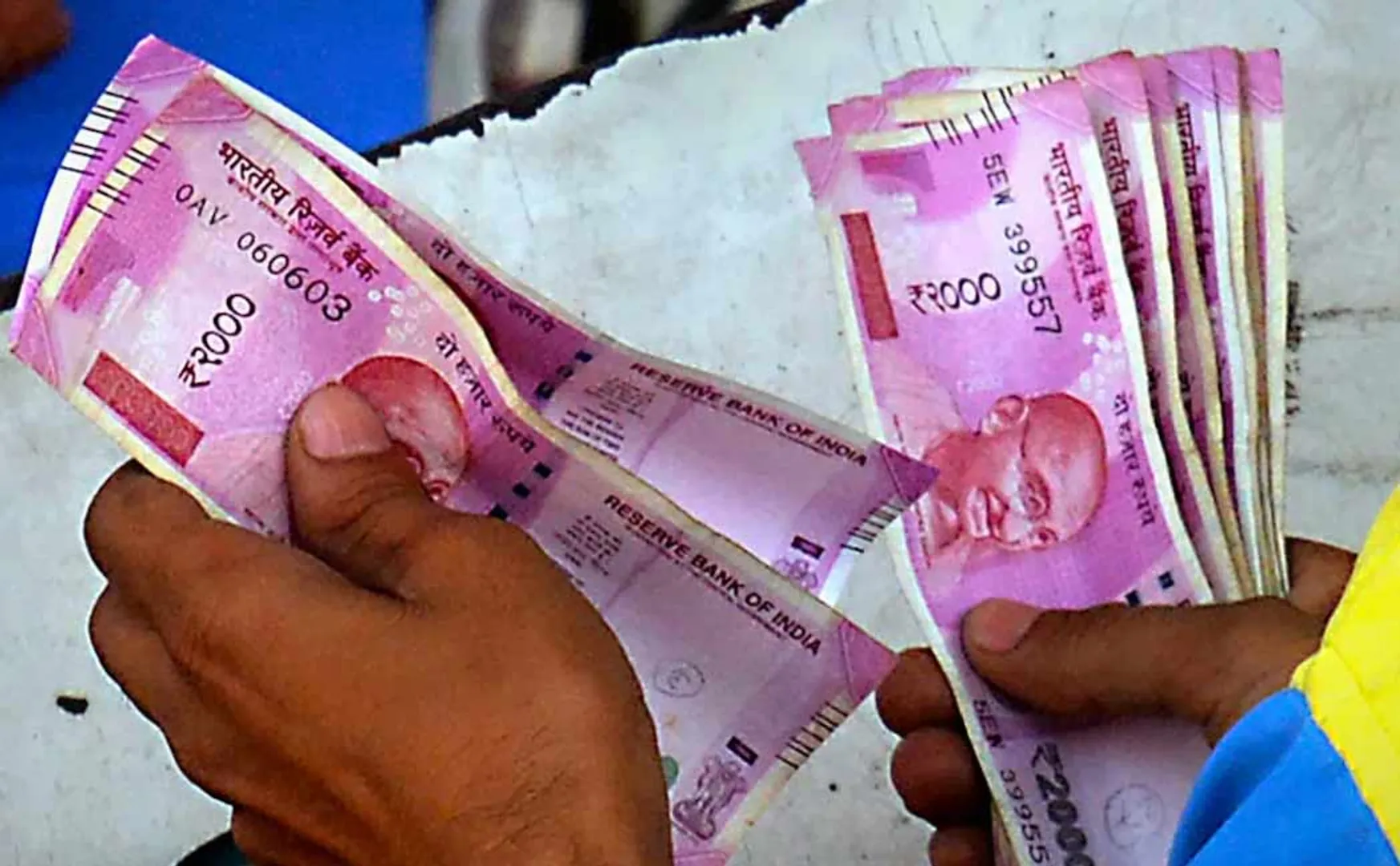 Shocking information on the 2000 rupee note issue