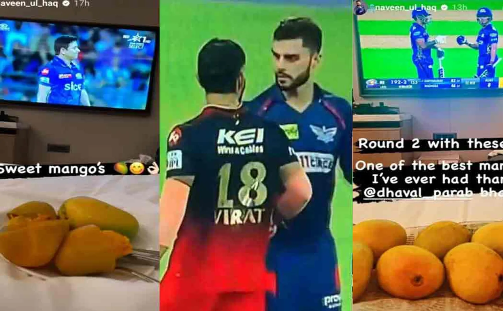 Weeding Mango in IPL; Naveen ul Haq to be roasted