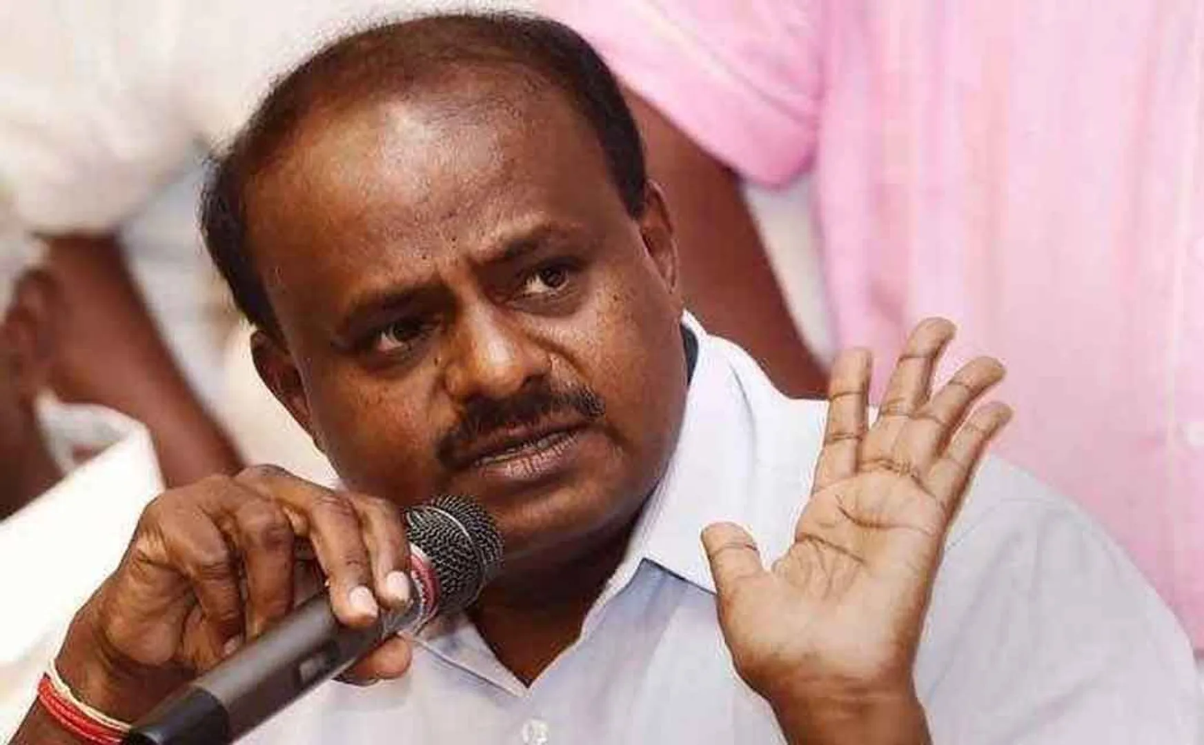 "Why field a candidate against him?" Kumaraswamy's question to Congress