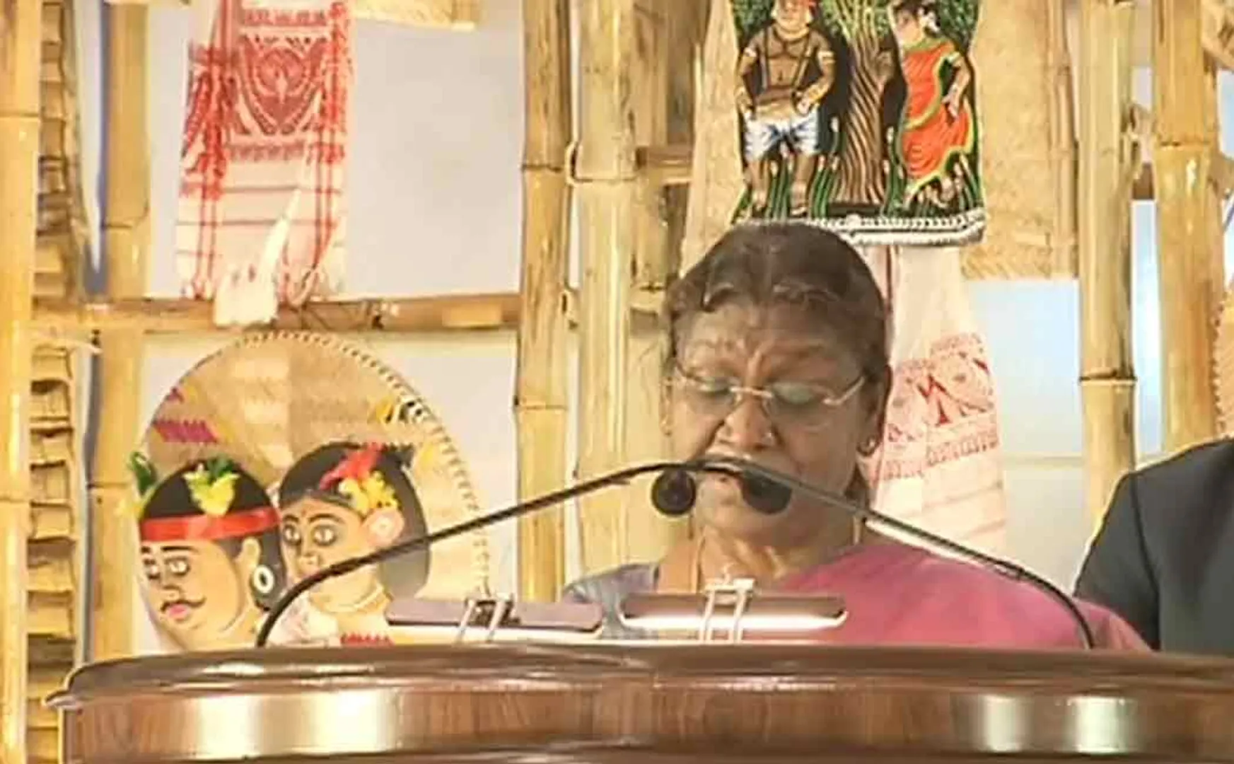 president murmu talks about pride tribal women jharkhand meeting