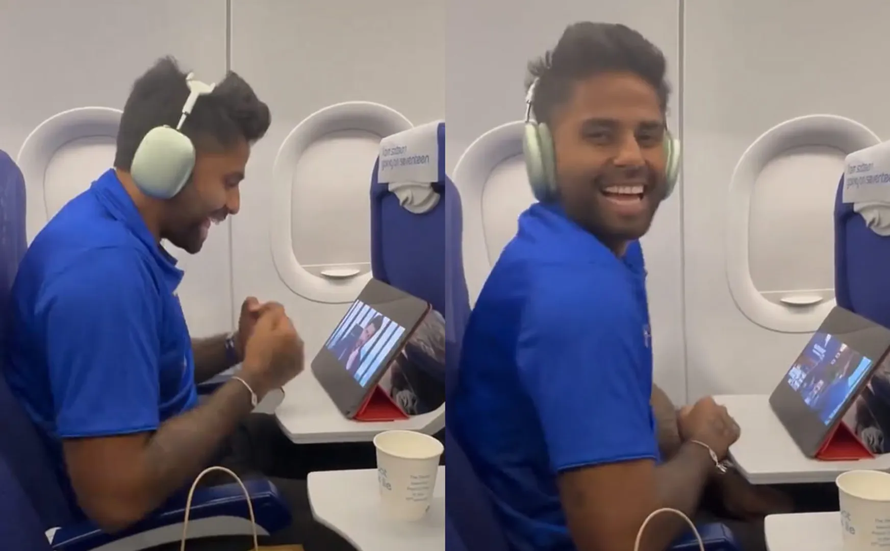 surya kumar yadav watching vaarisu movie 