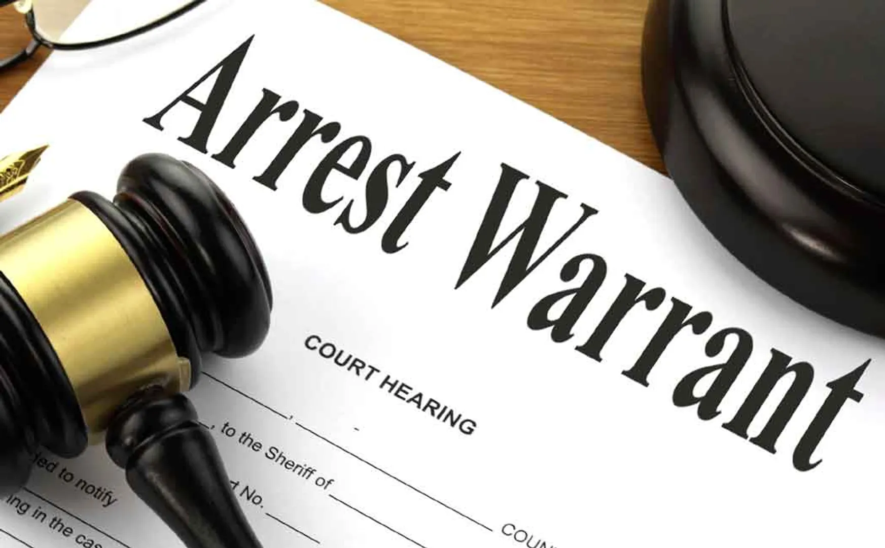 court issues arrest warrant to police SI 