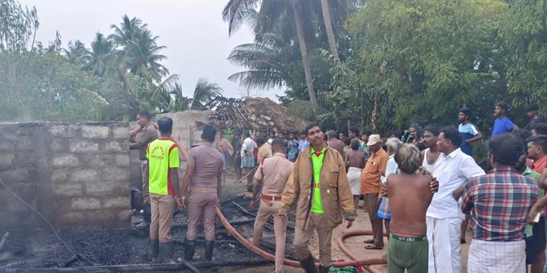 fire to his own house because he did not pay for alcohol