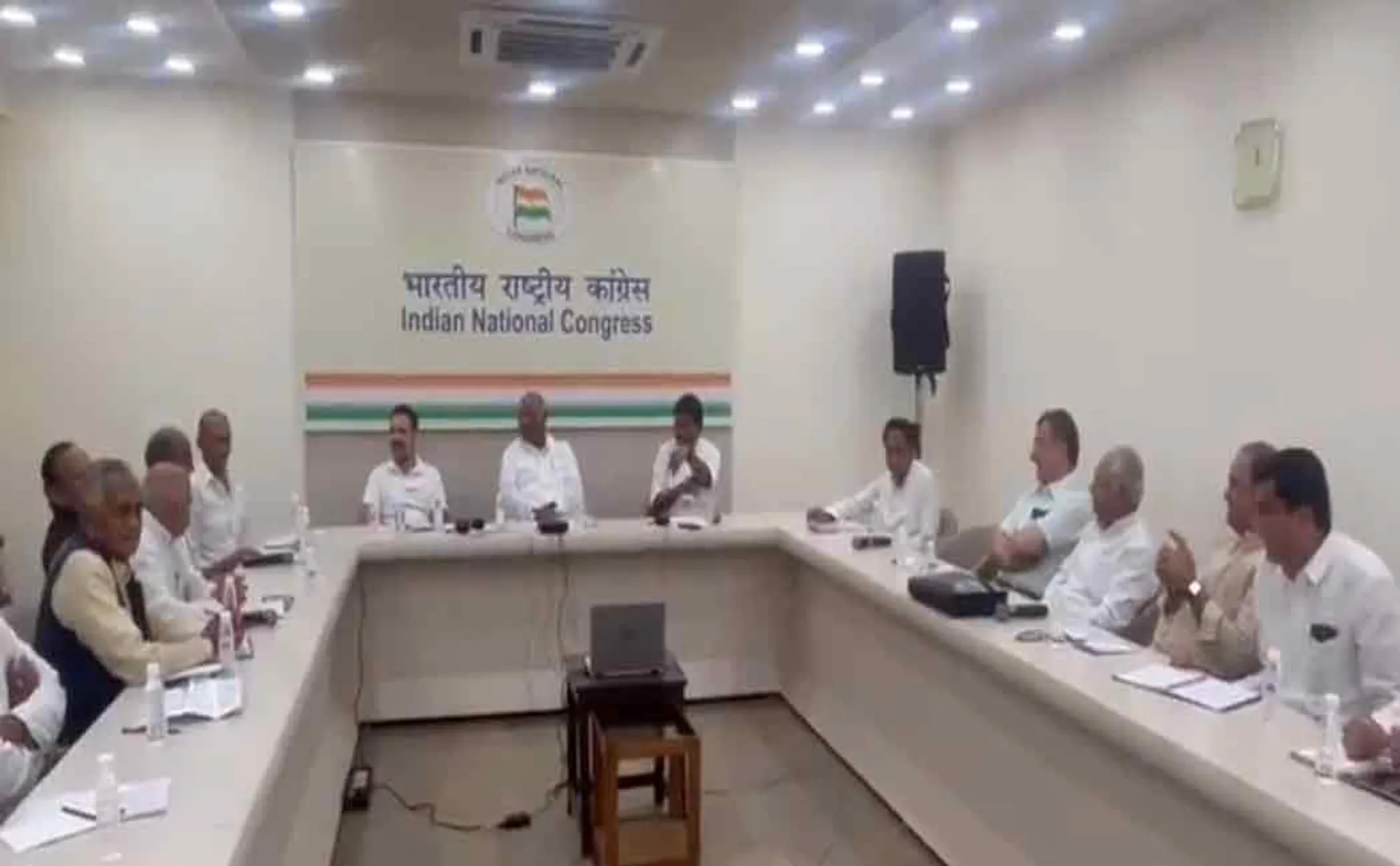 congress committee discussion about madhya pradesh upcoming assembly election