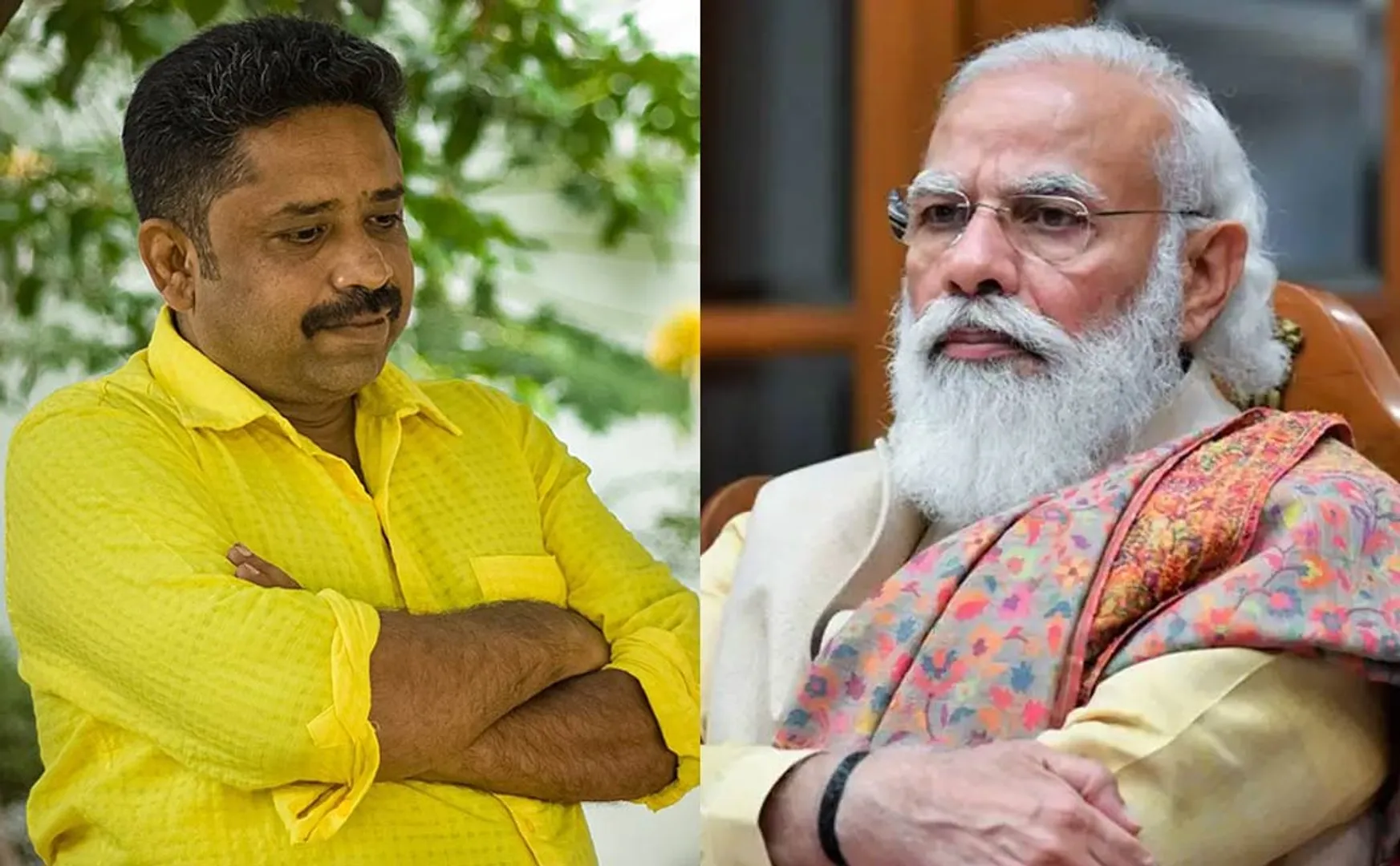 seenuramasamy wishes pm modi 