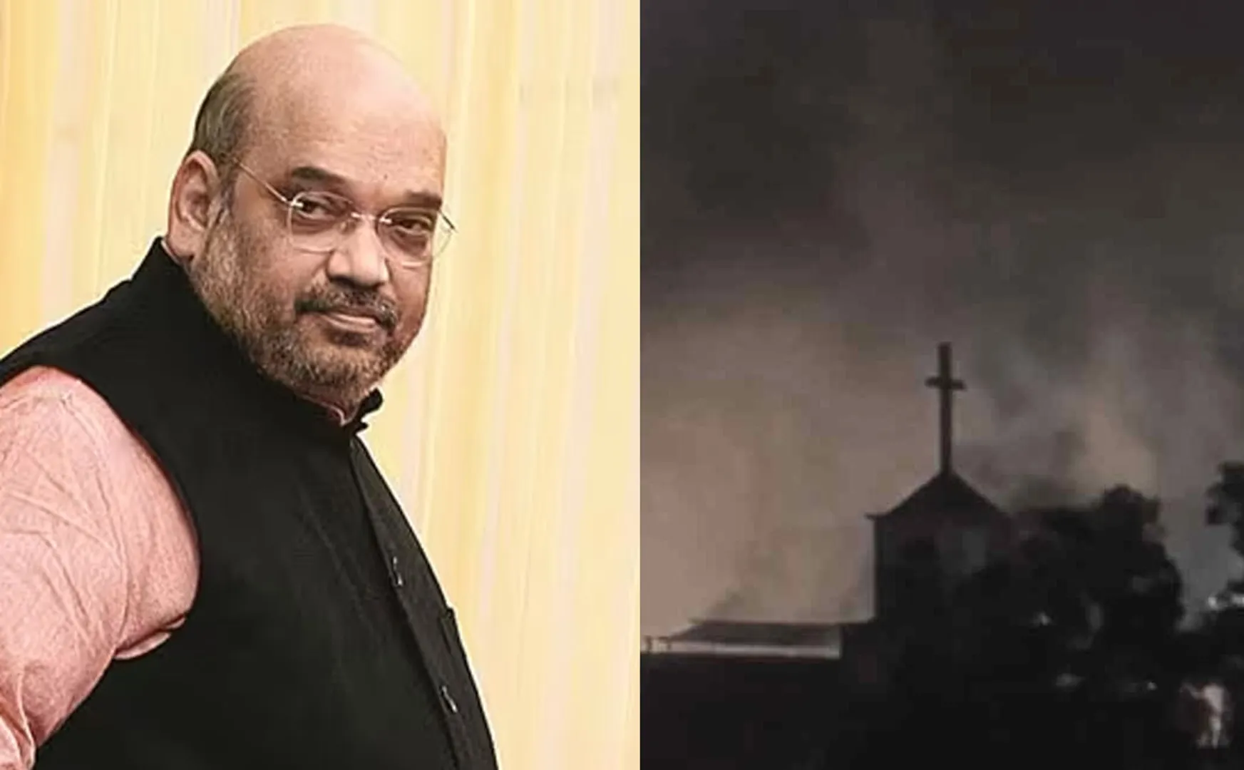 Amit Shah went to Manipur