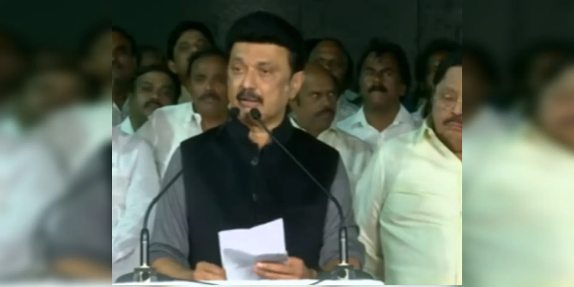  "The scepter has been bent on the first day" - CM Stalin's interview in Chennai