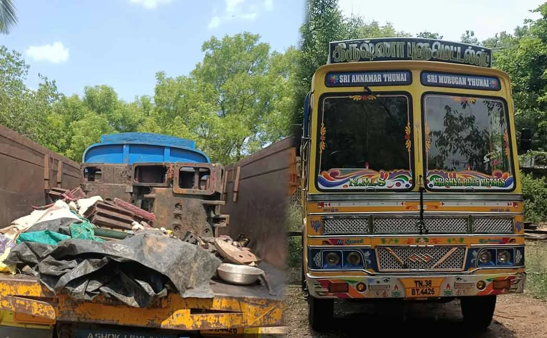 3.5 ton motor theft at Ponmalai railway work site