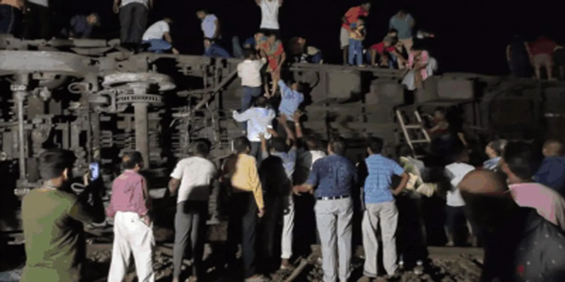  50 casualties?; 132 people were injured; rescue efforts are intensive