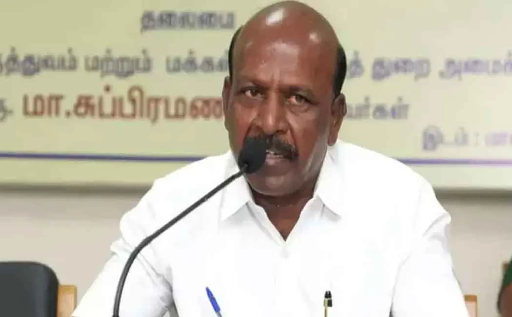 "What was said to EPS and OPS is the same to the governor" - Minister M. Subramanian