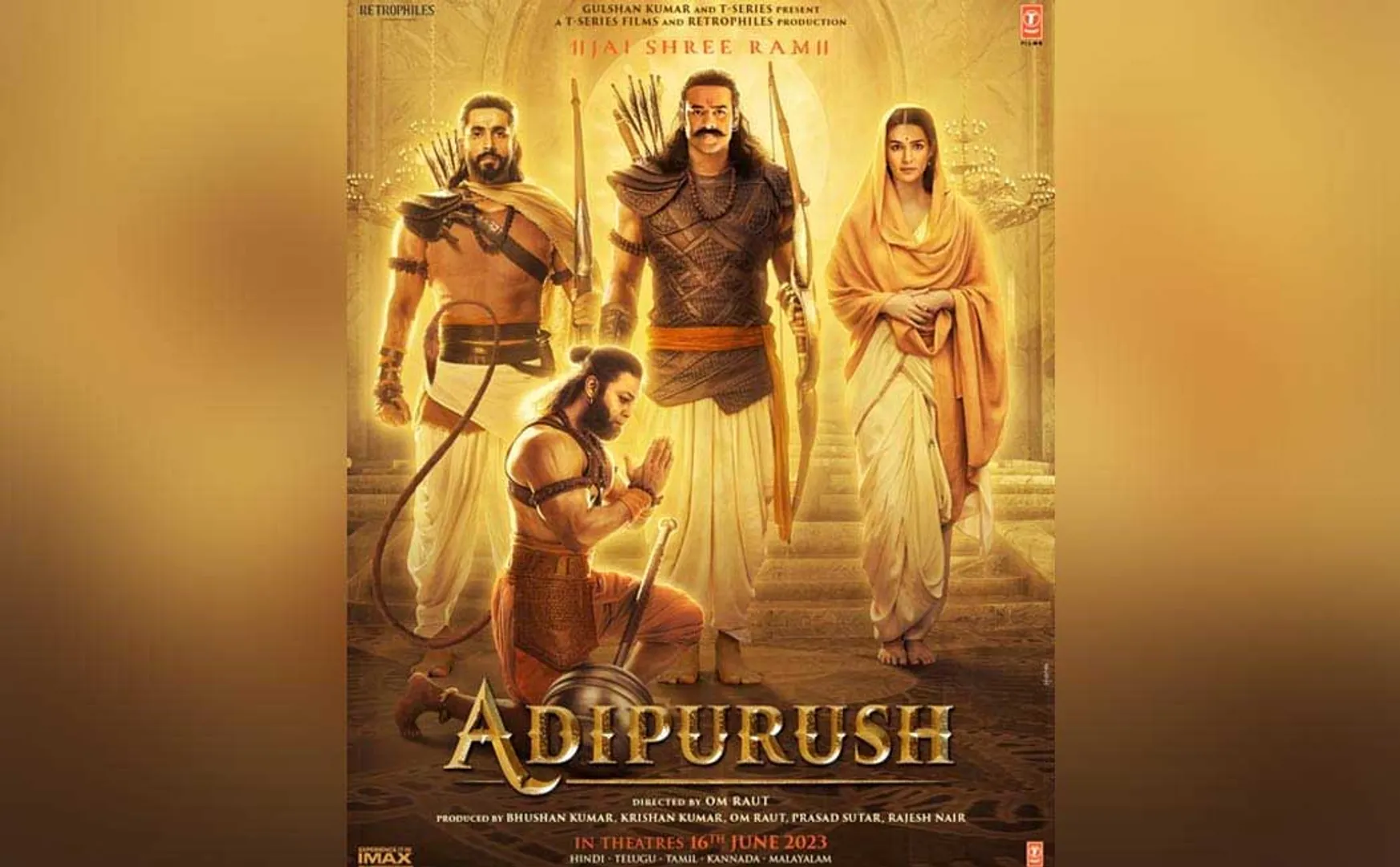   Vacant seat for Anjaneya; 'Adhipurush' film crew announcement