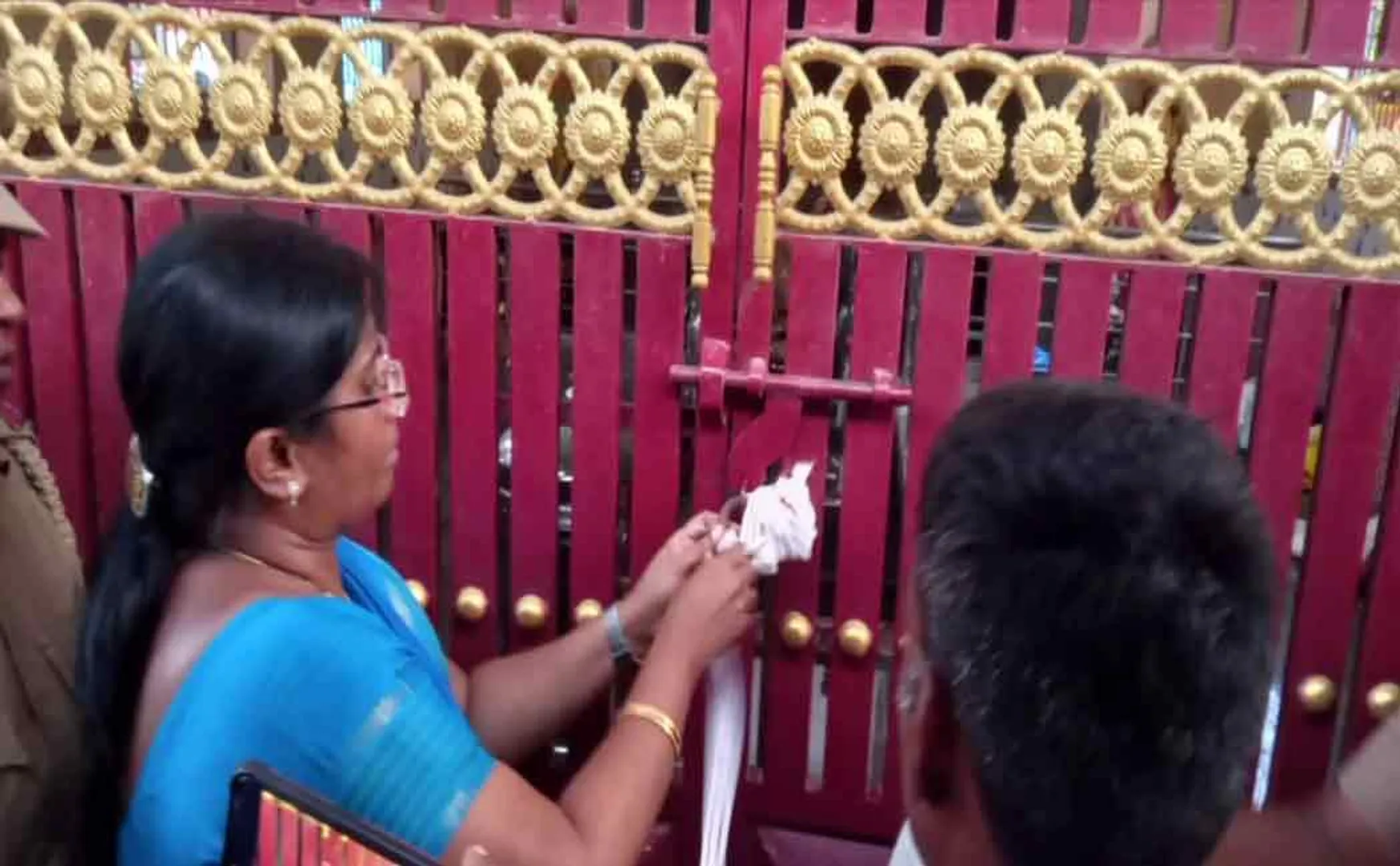 karur veeranam patti kaliamman temple sealed incident 