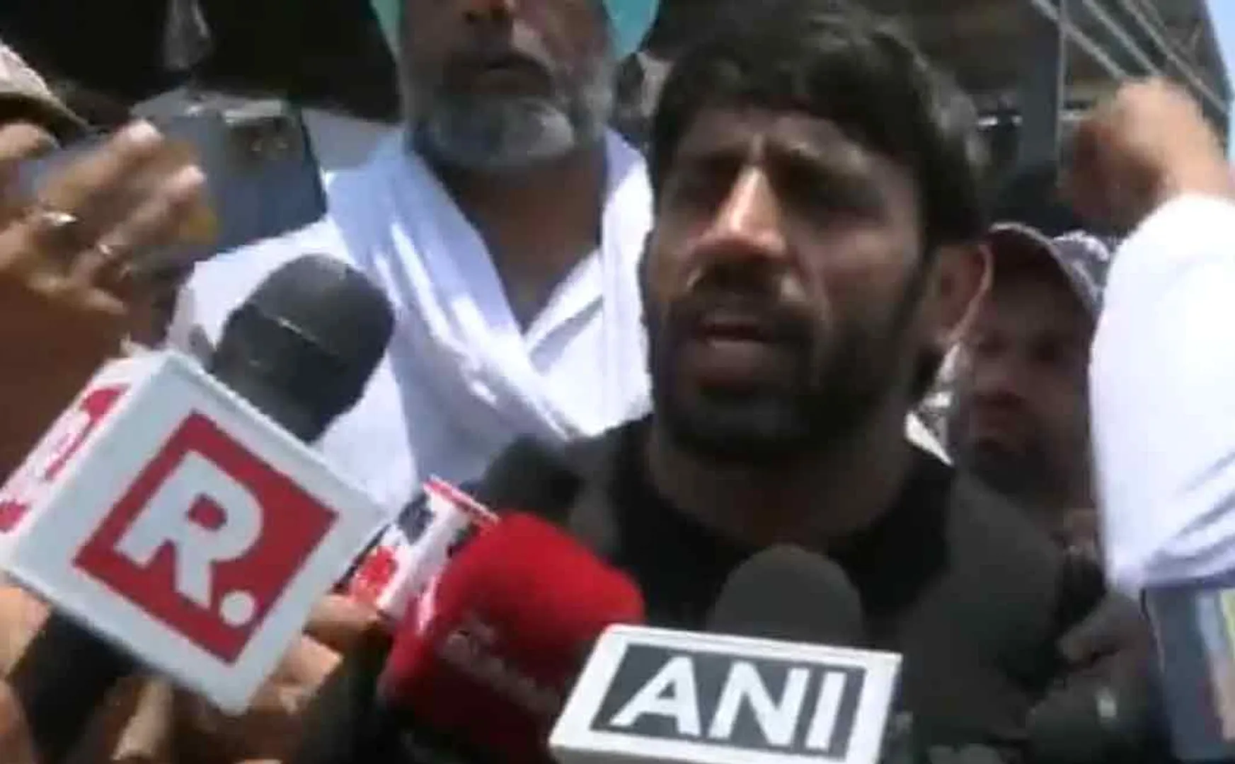 bajrang punia is back on the field haryana farmers issue