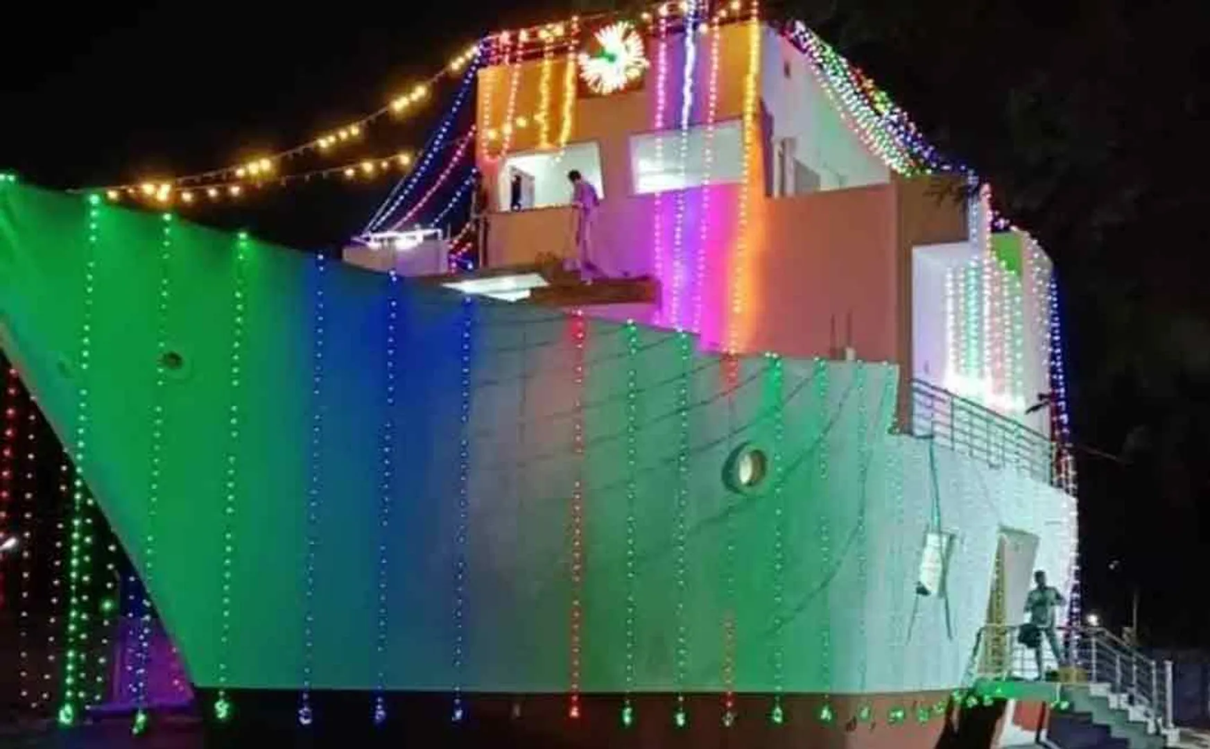 cuddalore marine engineer build ship house for wife