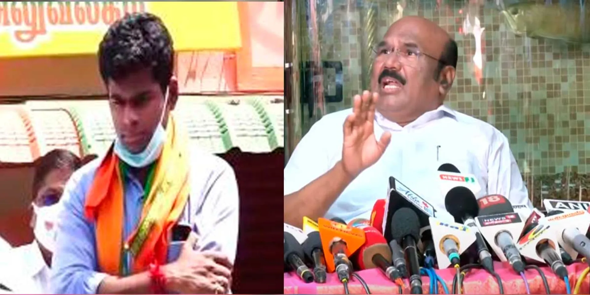 If you talk about anything from now on, he will ...'' - Jayakumar is a harsh critic