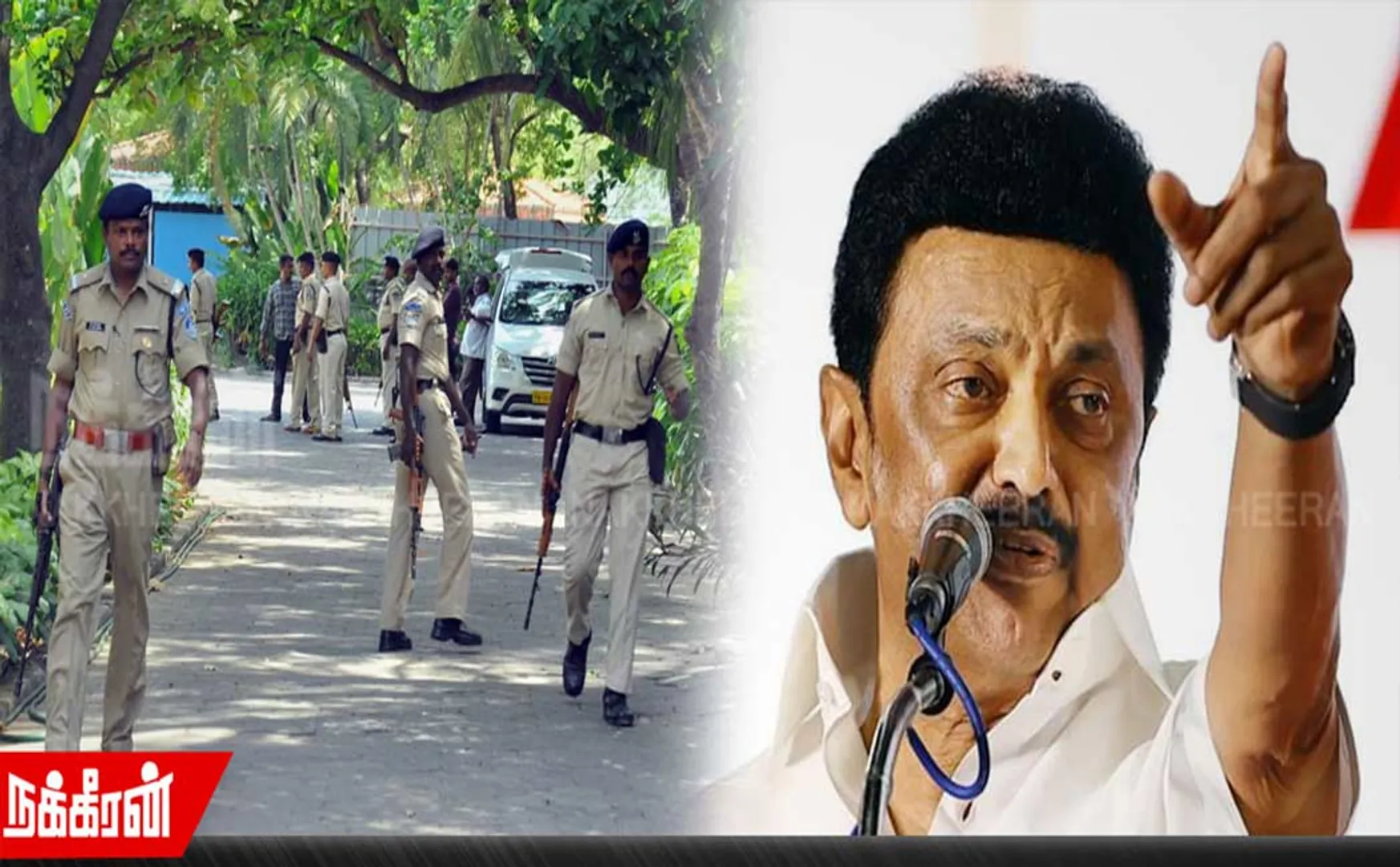 "Politics of threatening the exit route is not valid" - Chief Minister condemns the enforcement department's raids