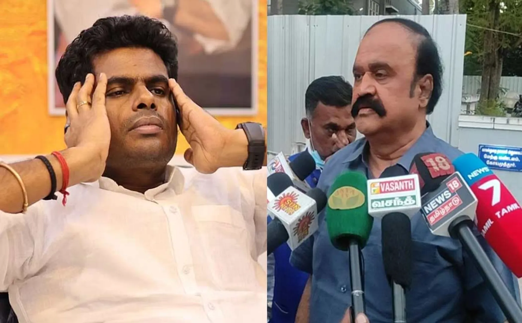 “There is no alliance; We cannot do politics with you” - Pugahendi about Annamalai
