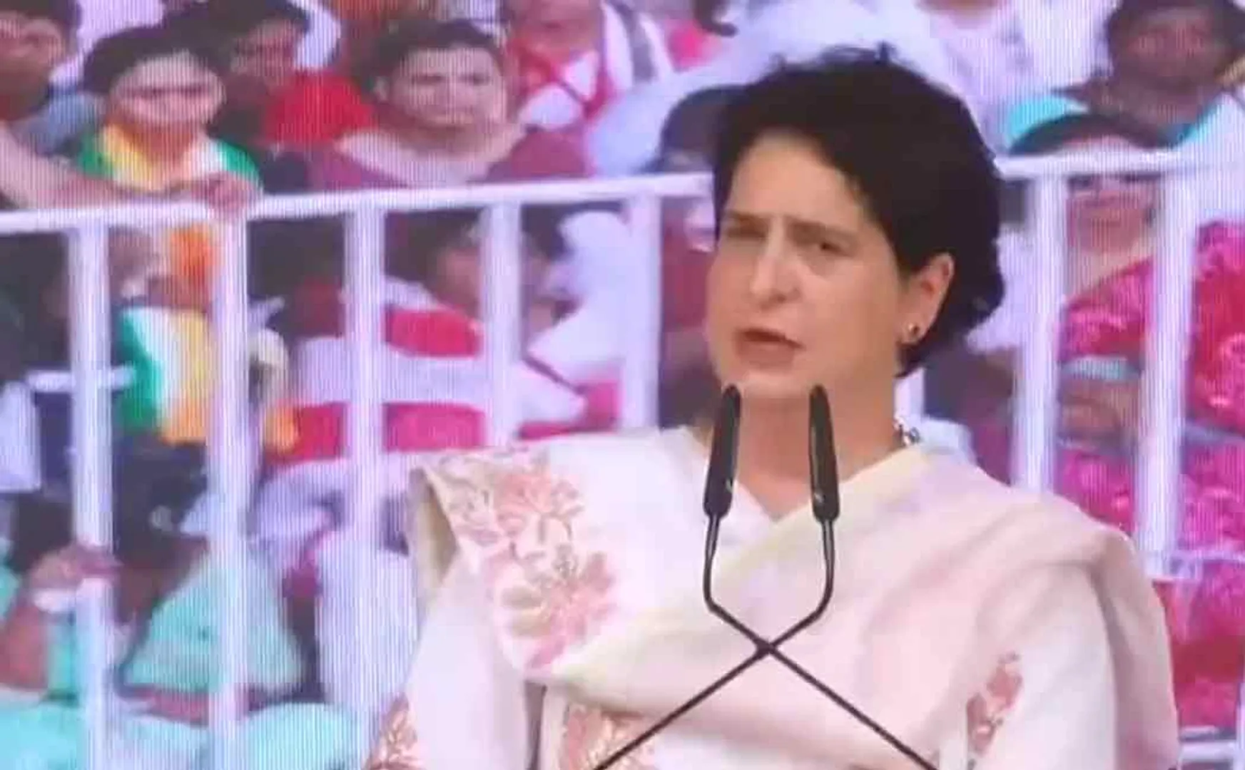 last 3years 21 persons only god government job madhya pradesh priyanka gandhi shock report
