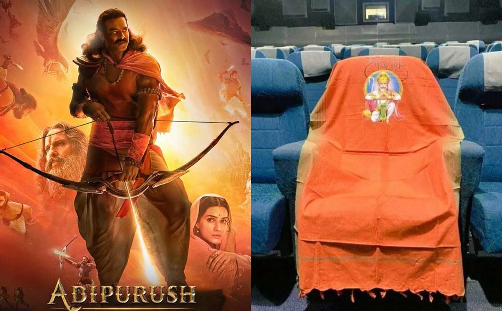 prabhas adipurush Seat is ready for Anjaneya in theatres 