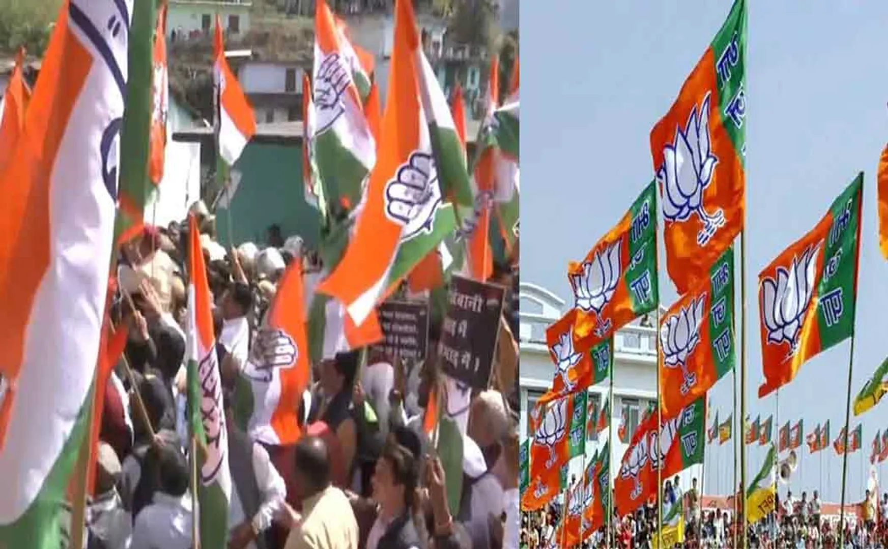 bjp follow congress campaign for madhya pradesh election