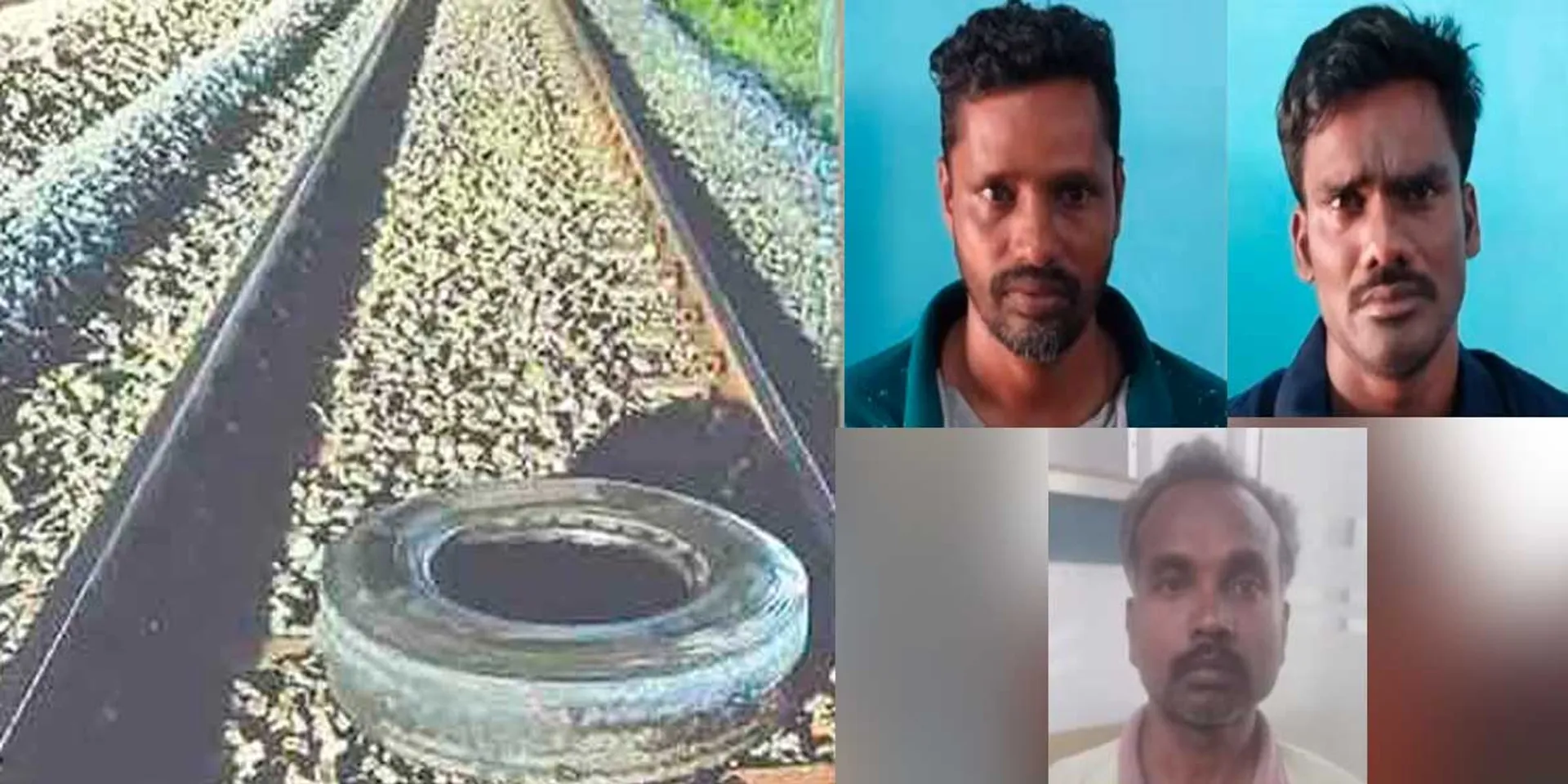  Why lorry tire was thrown on railway track: Statement of 3 arrested persons