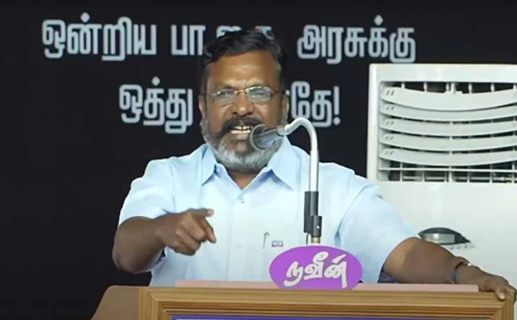 “The action of the chieftain is to discipline the union of Sanatana Shakti” – Thirumavalavan