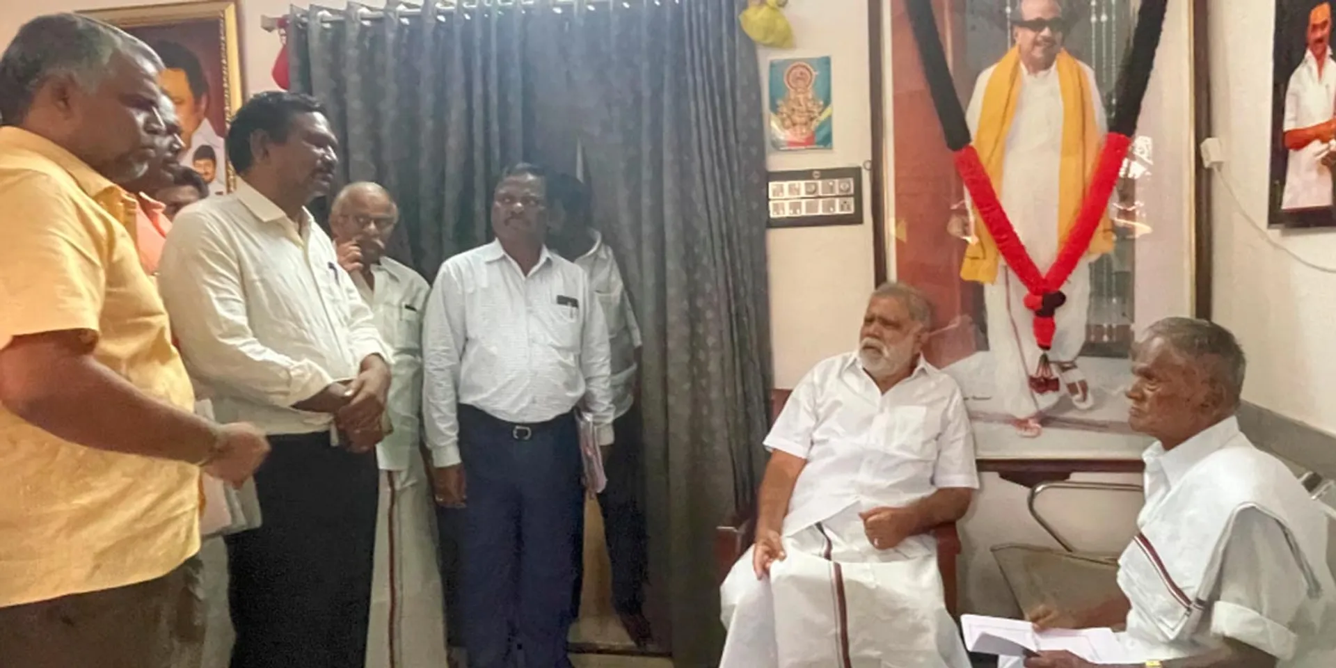  'Officials should monitor implementation projects in hilly villages' - Minister I. Periyasamy