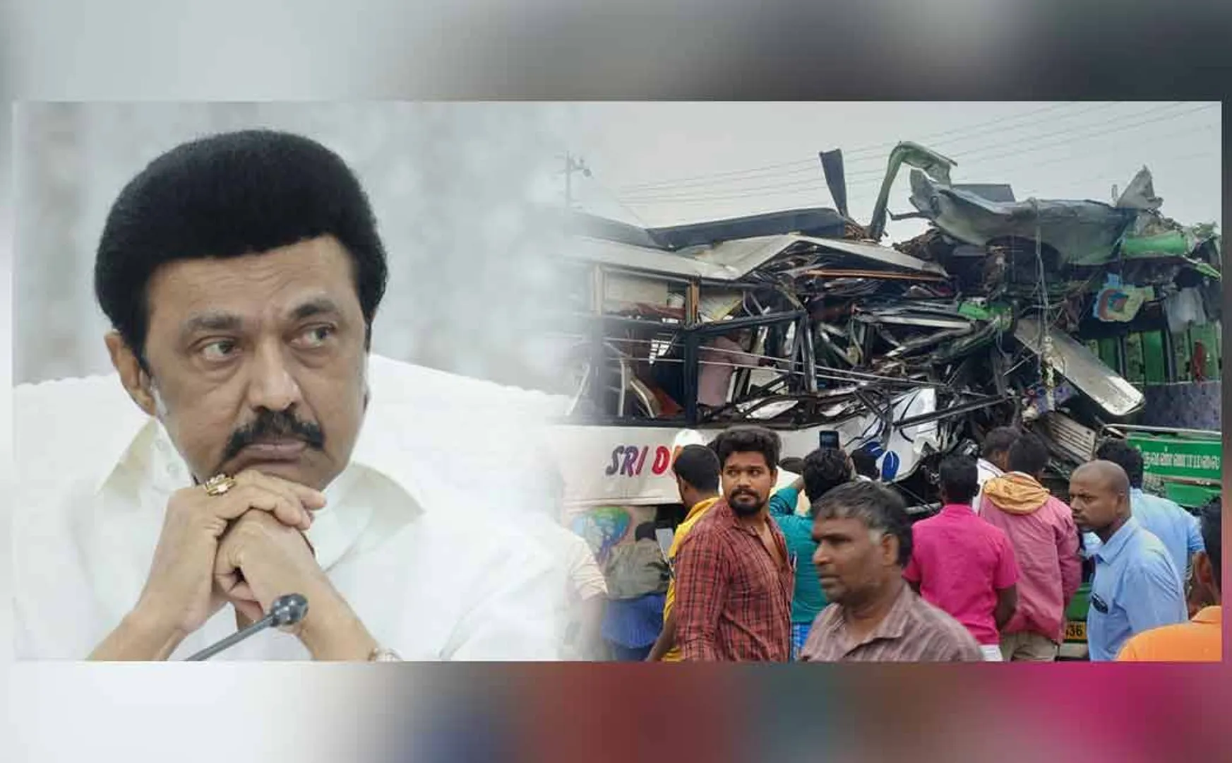 Relief announcement for bus incident 