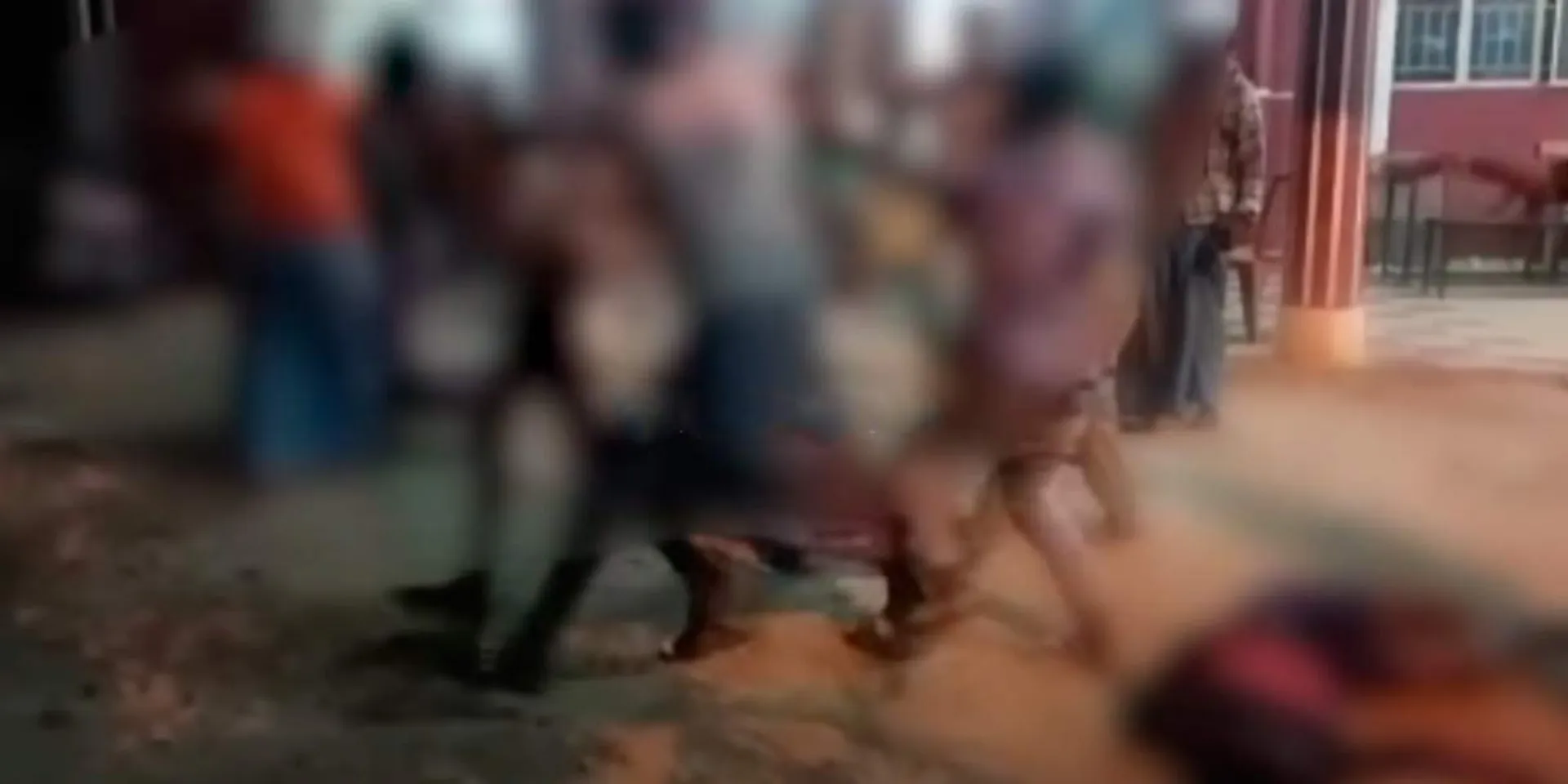  Two sides clash over ganja complaint; Riot police station