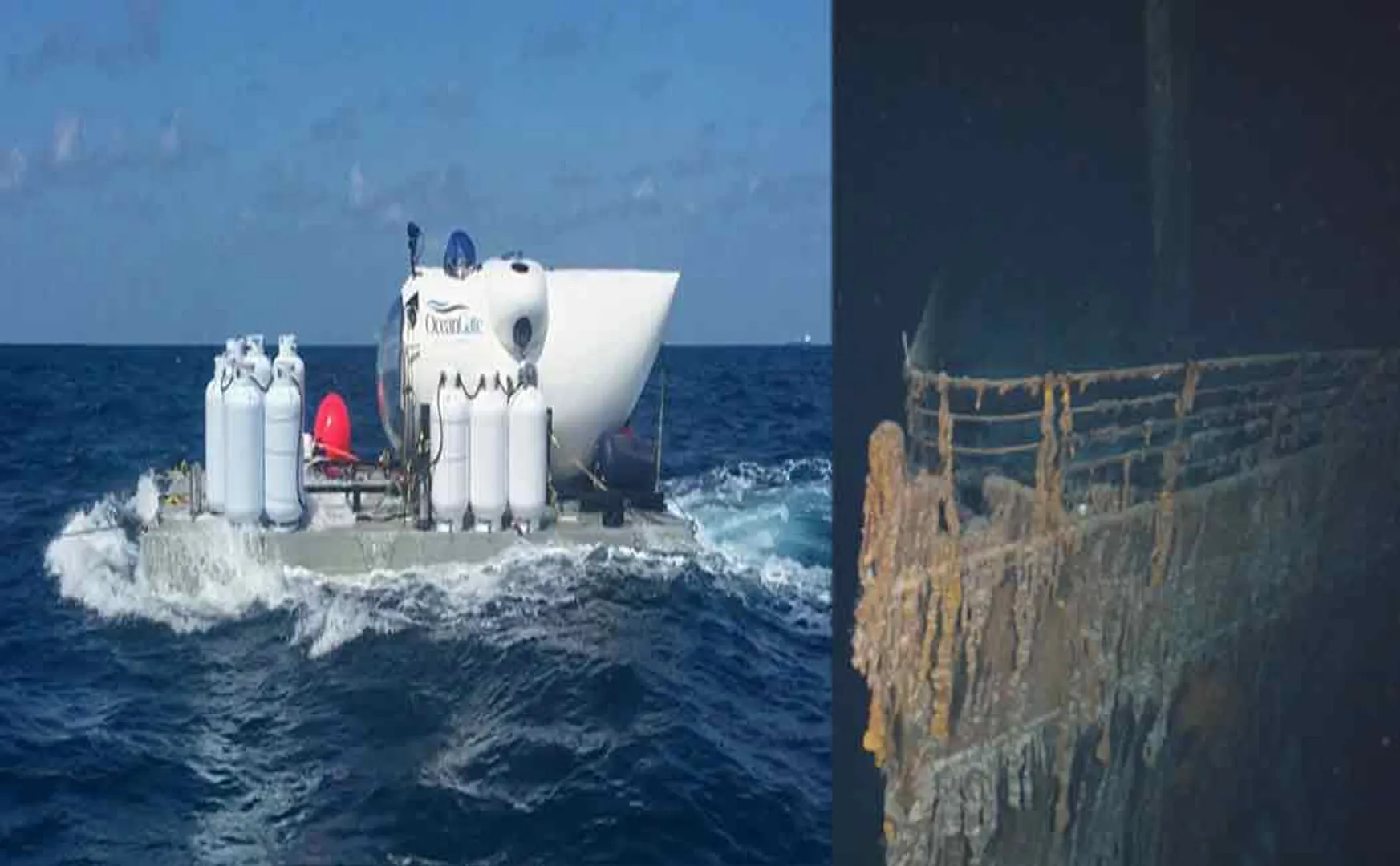 A submariner visited the Titanic; Magic with tourists