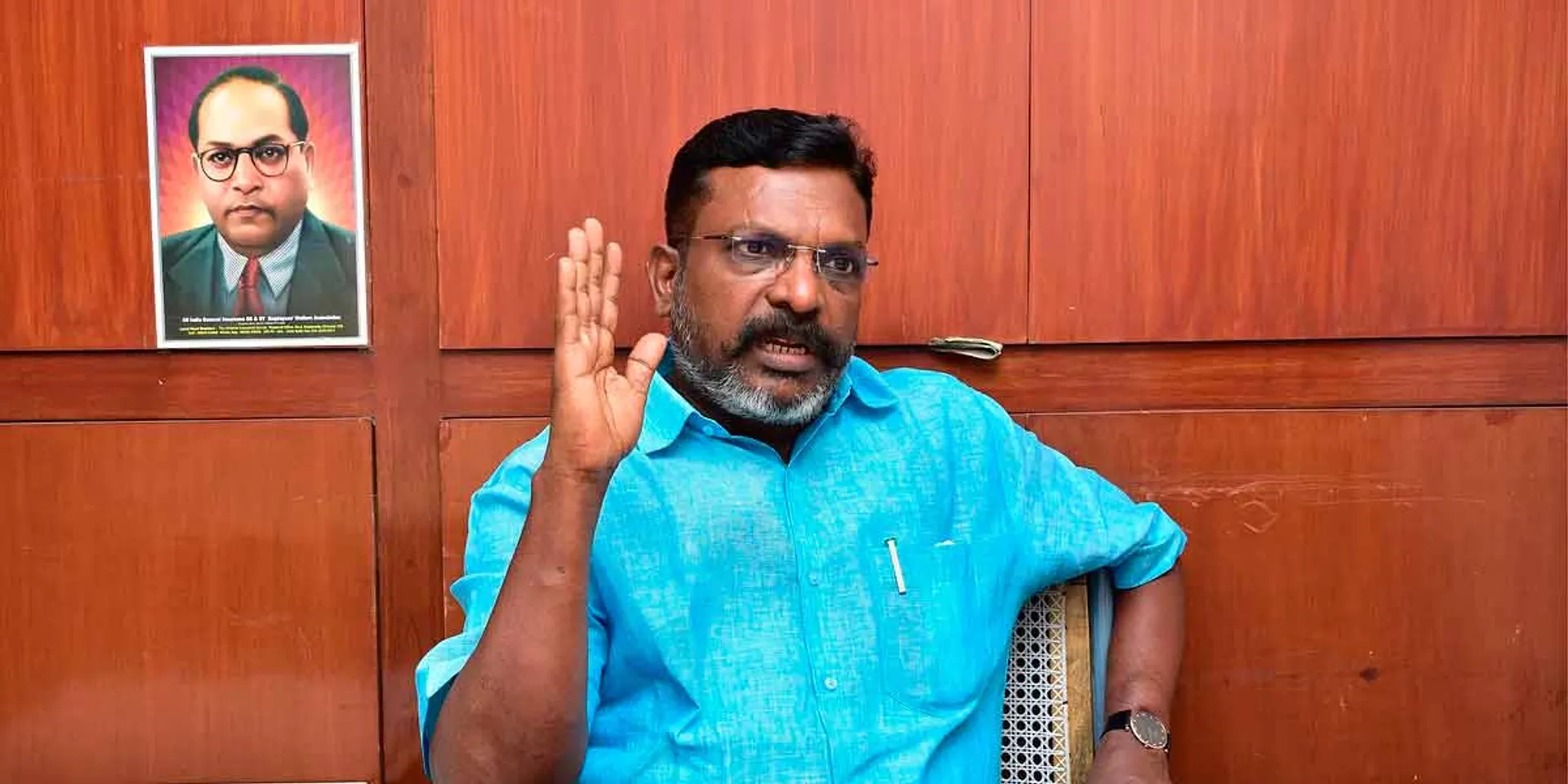 "The curse of actors entering politics is only in Tamil Nadu" - Thiruma 