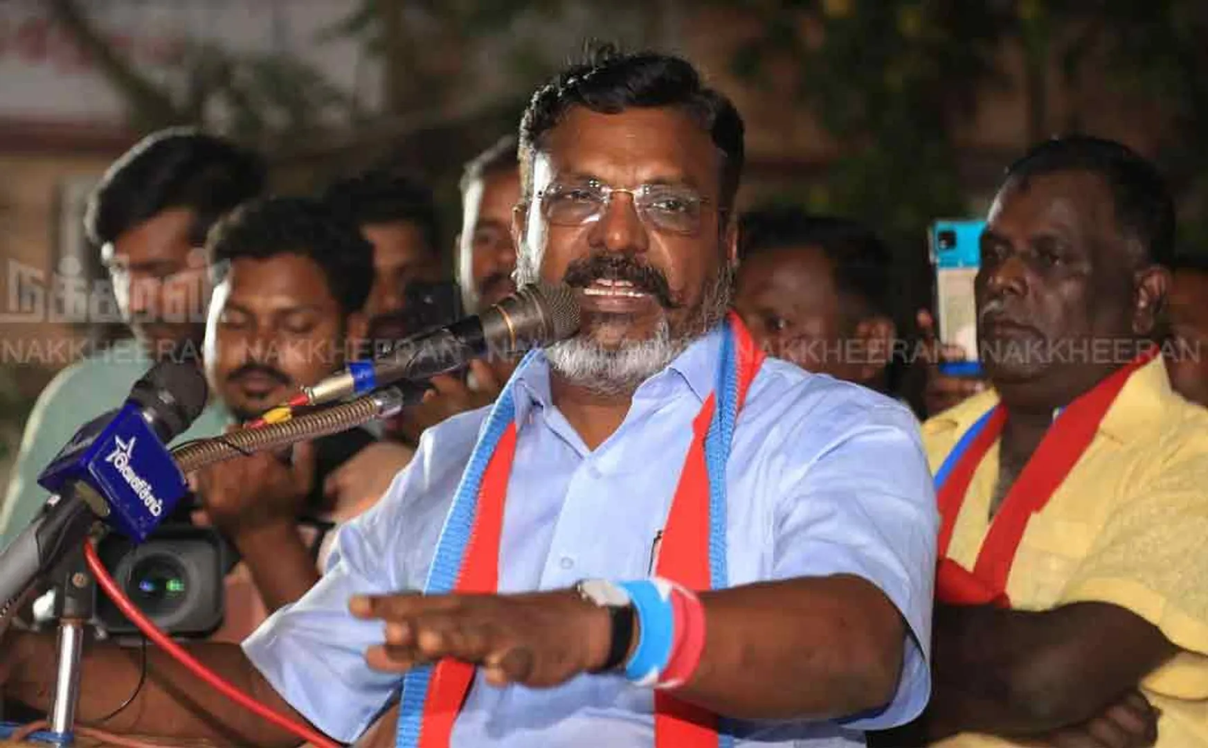 Atrocious act of Andhra Police by entering Tamil Nadu territory; Thirumavalavan condemned