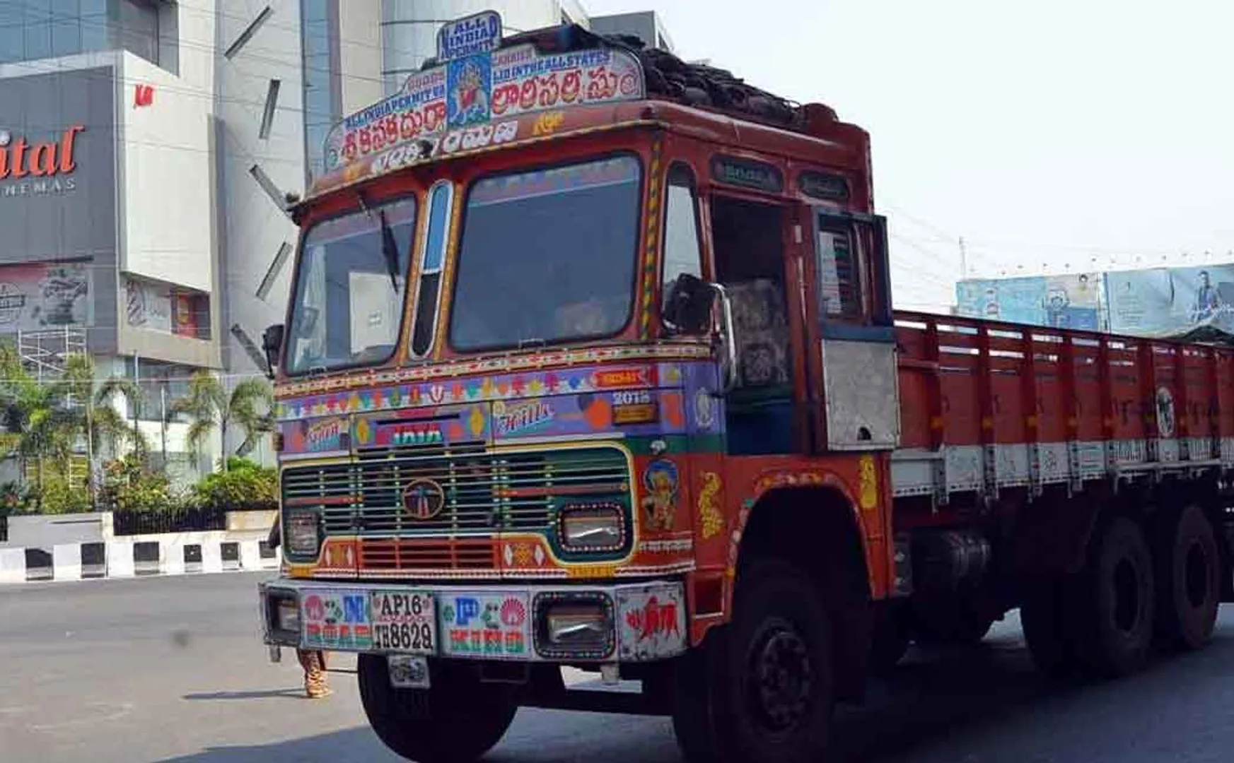 A.C. in trucks; Union Minister Information