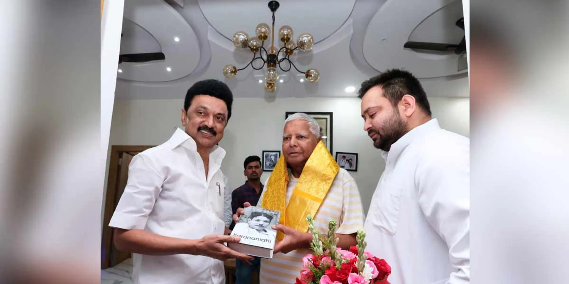  "He welcomed me with the same love as an kalaingar" - M.K.Stalin's pride