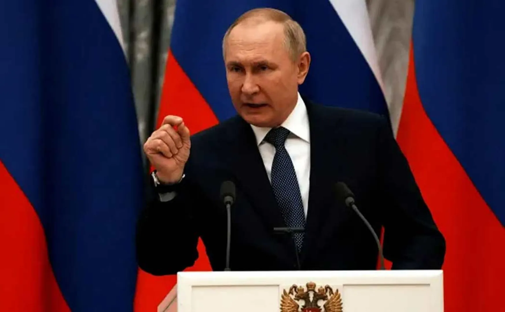russia president speech about internal issue