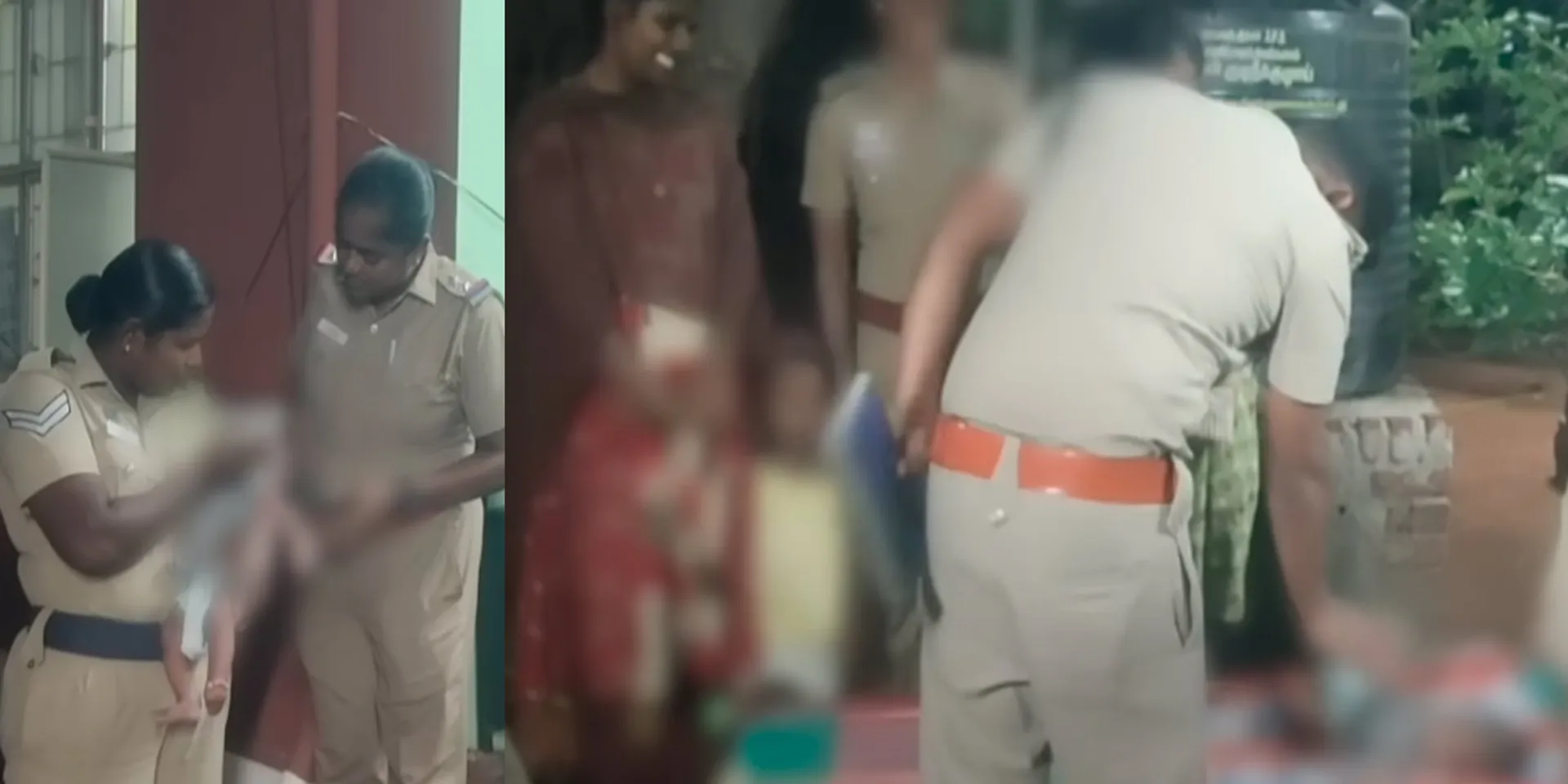  Who is the father of my child?-Woman sheltered in police station with infant